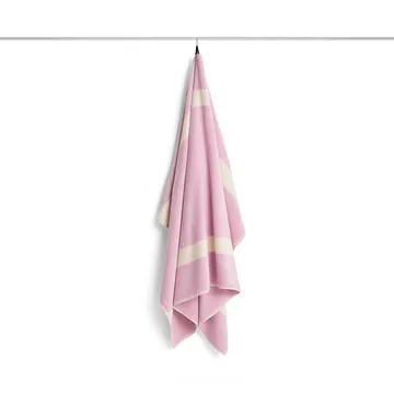 Toalha Stripe - Rosa cool, 100x150 cm - HAY