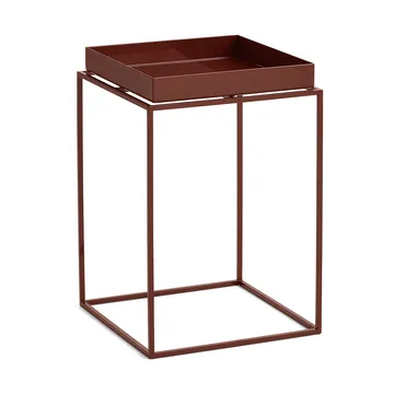 Tray Table mesa de apoio média - Chocolate, 30x30x44 cm - HAY