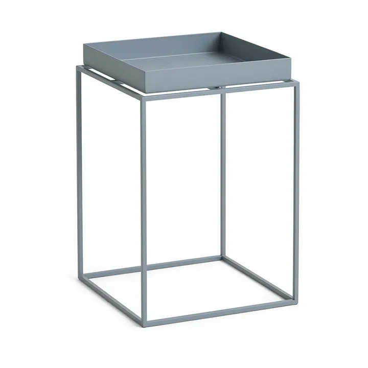 Tray Table mesa de apoio média - Pigeon blue, 30x30x44 cm - HAY