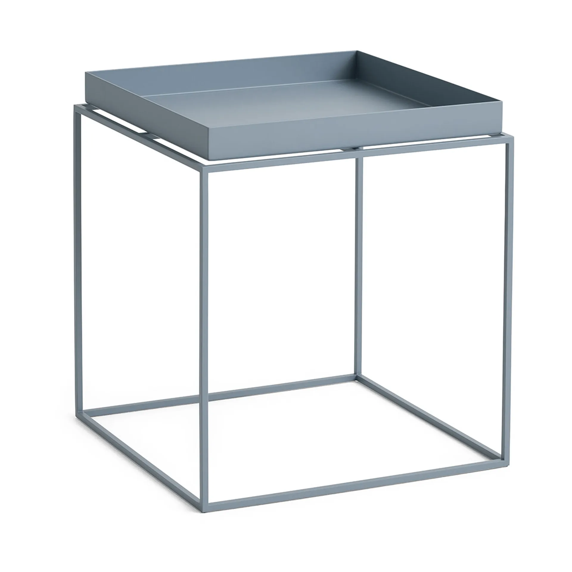 Tray Table mesa de apoio média, Pigeon blue, 40x40x44 cm HAY