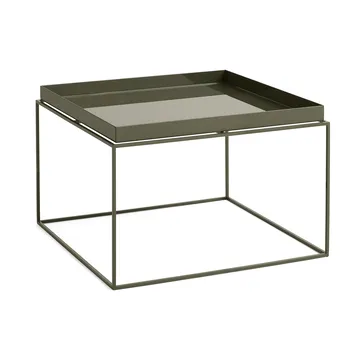 Tray Table mesa de apoio média - Verde-azeitona, 60x60x39 cm - HAY