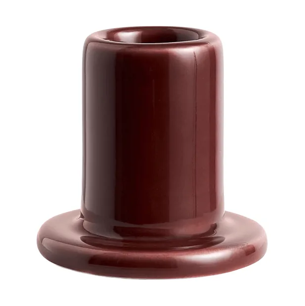 Tube castiçal 5 cm, castanho‑avelã HAY