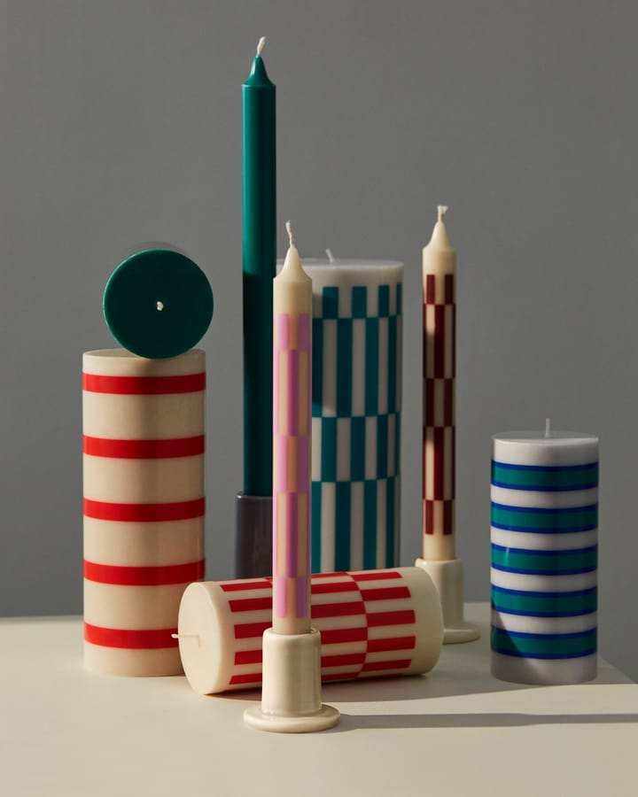 Tube suporte de vela 5 cm, Off-white HAY