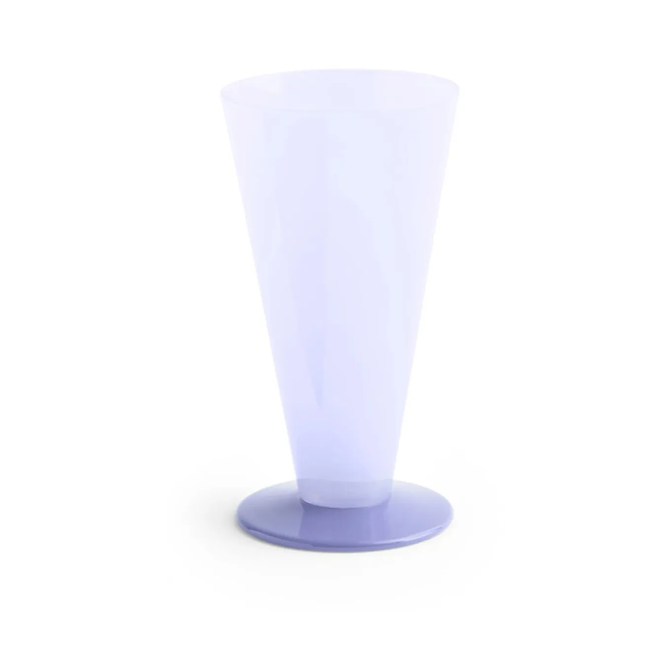 Vaso Conical, Light blue-lavender blue, small HAY