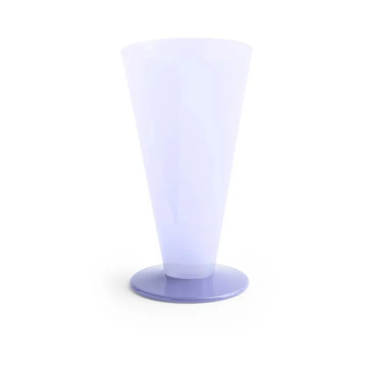 Vaso Conical - Light blue-lavender blue, small - HAY