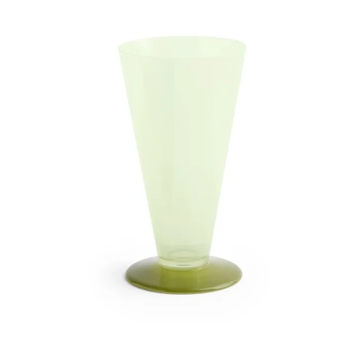 Vaso Conical - Light green-dark lime, small - HAY