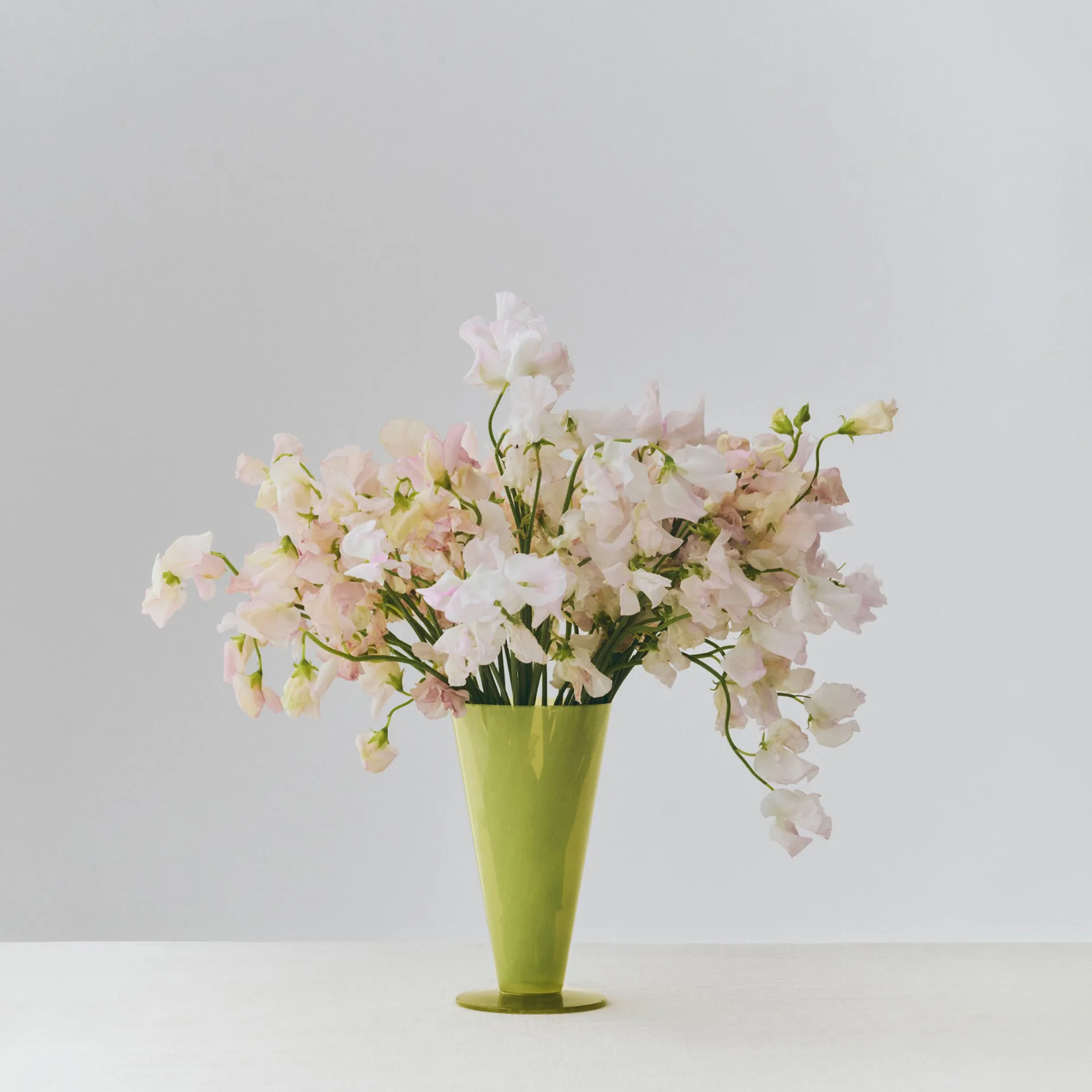 Vaso Conical, Light green-dark lime, small HAY