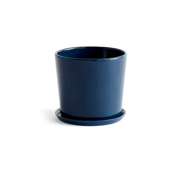 Vaso de flores Botanical Family L Ø18 cm - Azul escuro - HAY