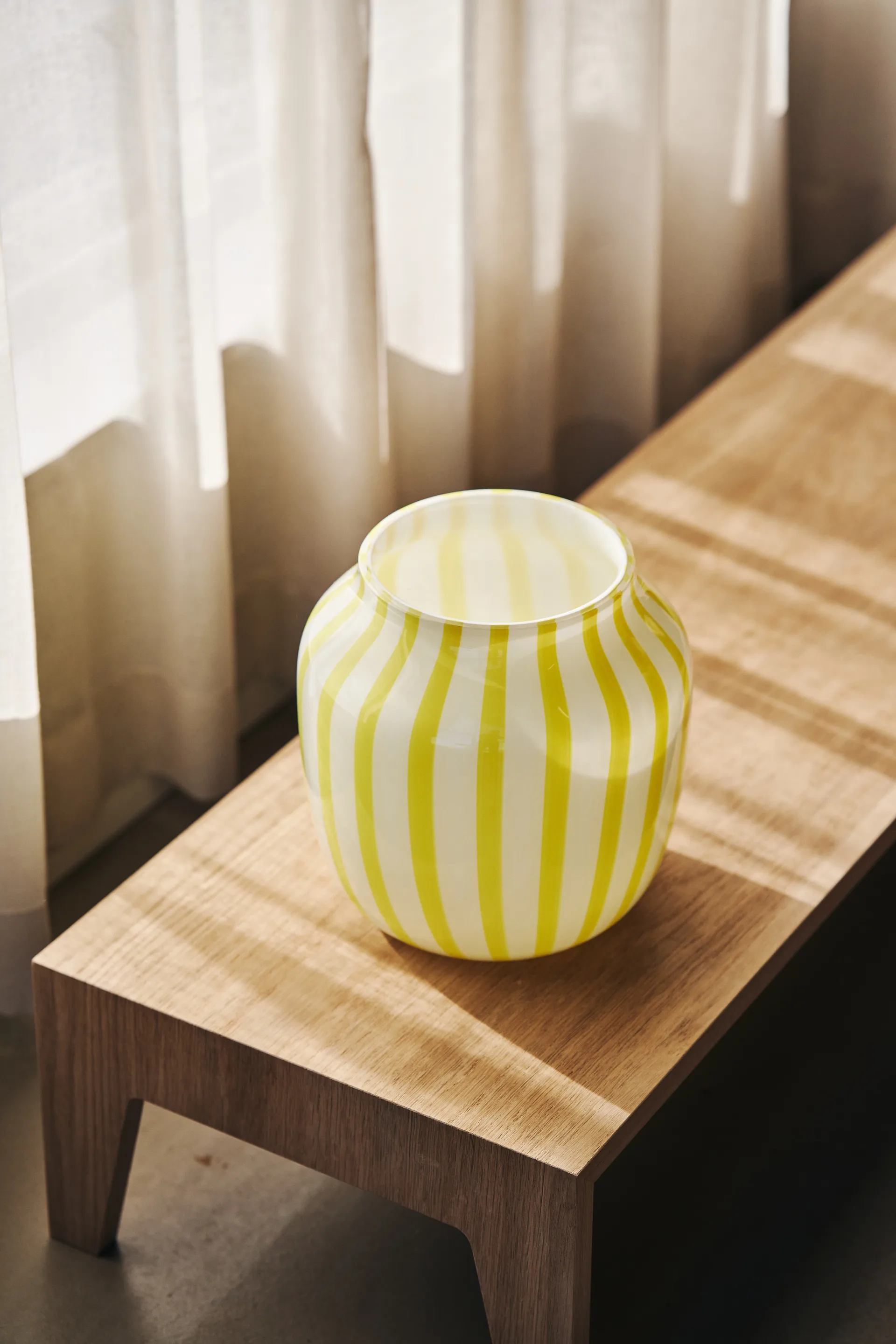 Vaso Juice Wide 22 cm, amarelo HAY
