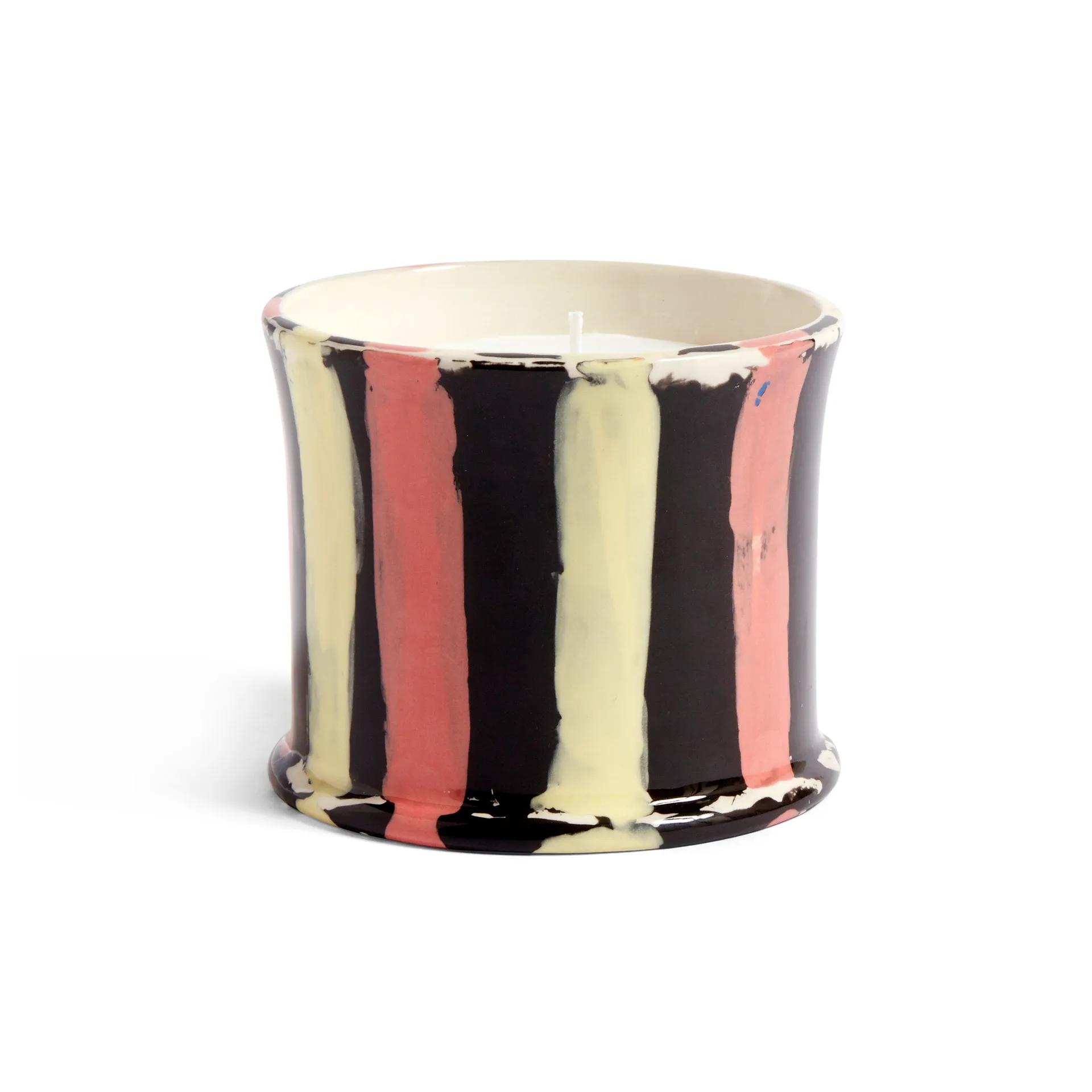 Vela perfumada Stripe, orange flower HAY