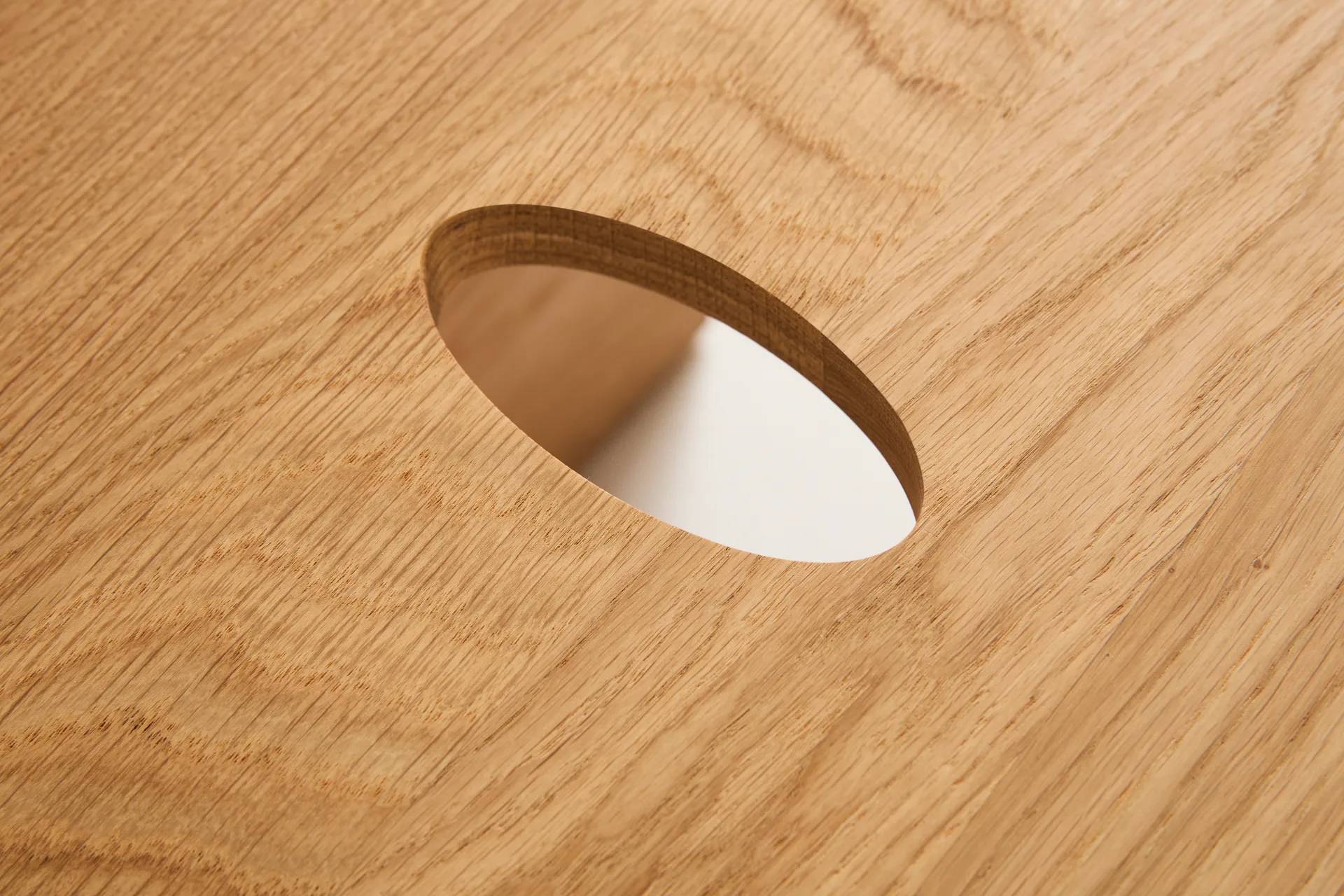 Wood Box mesa de centro, Carvalho envernizado HAY