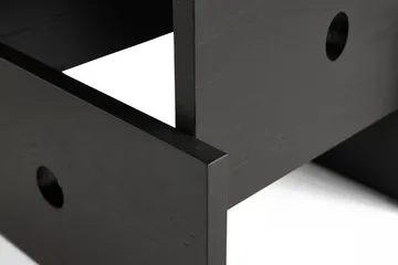 Wood Box mesa de centro - Carvalho lacado preto - HAY