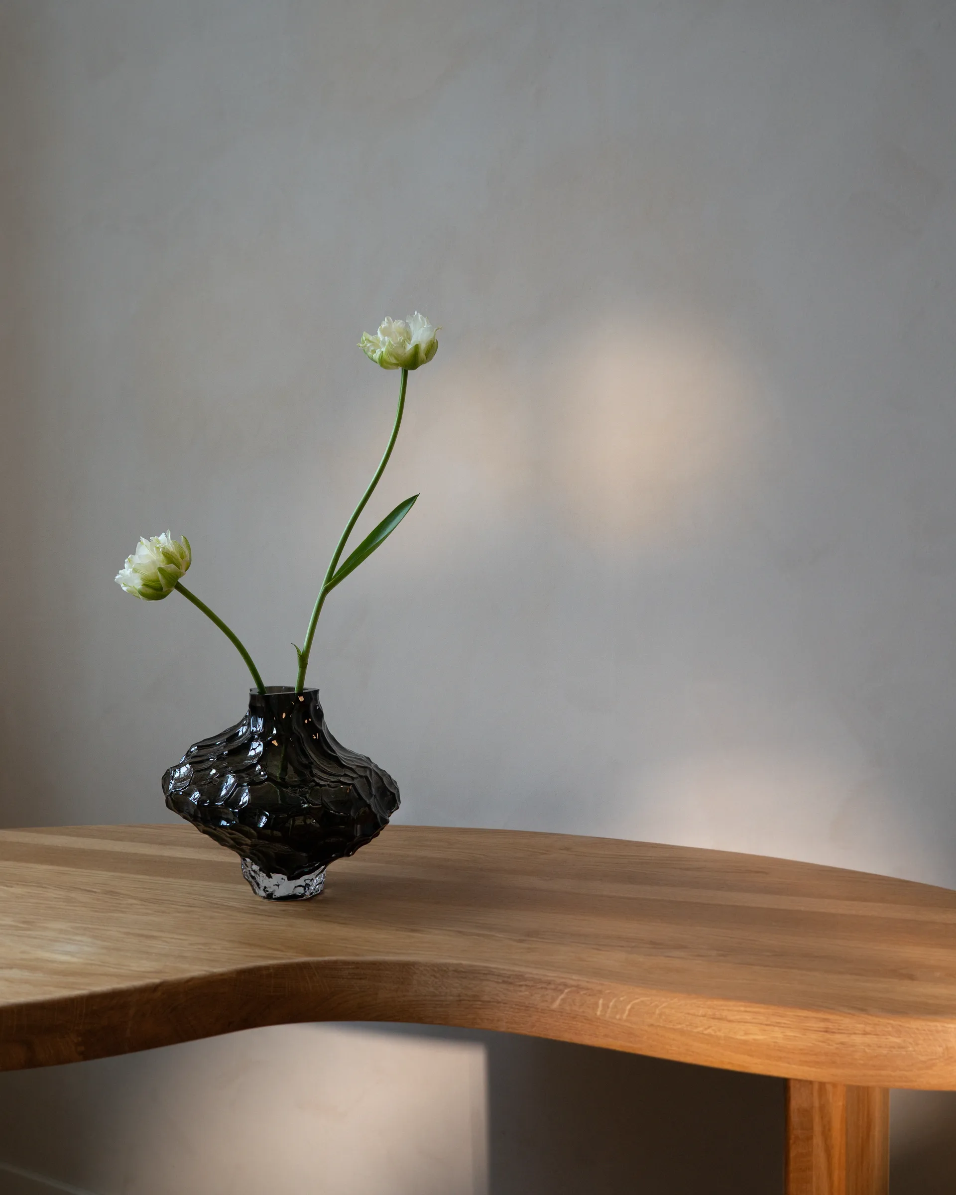 Canyon vaso grande 23 cm, New smoke Hein Studio