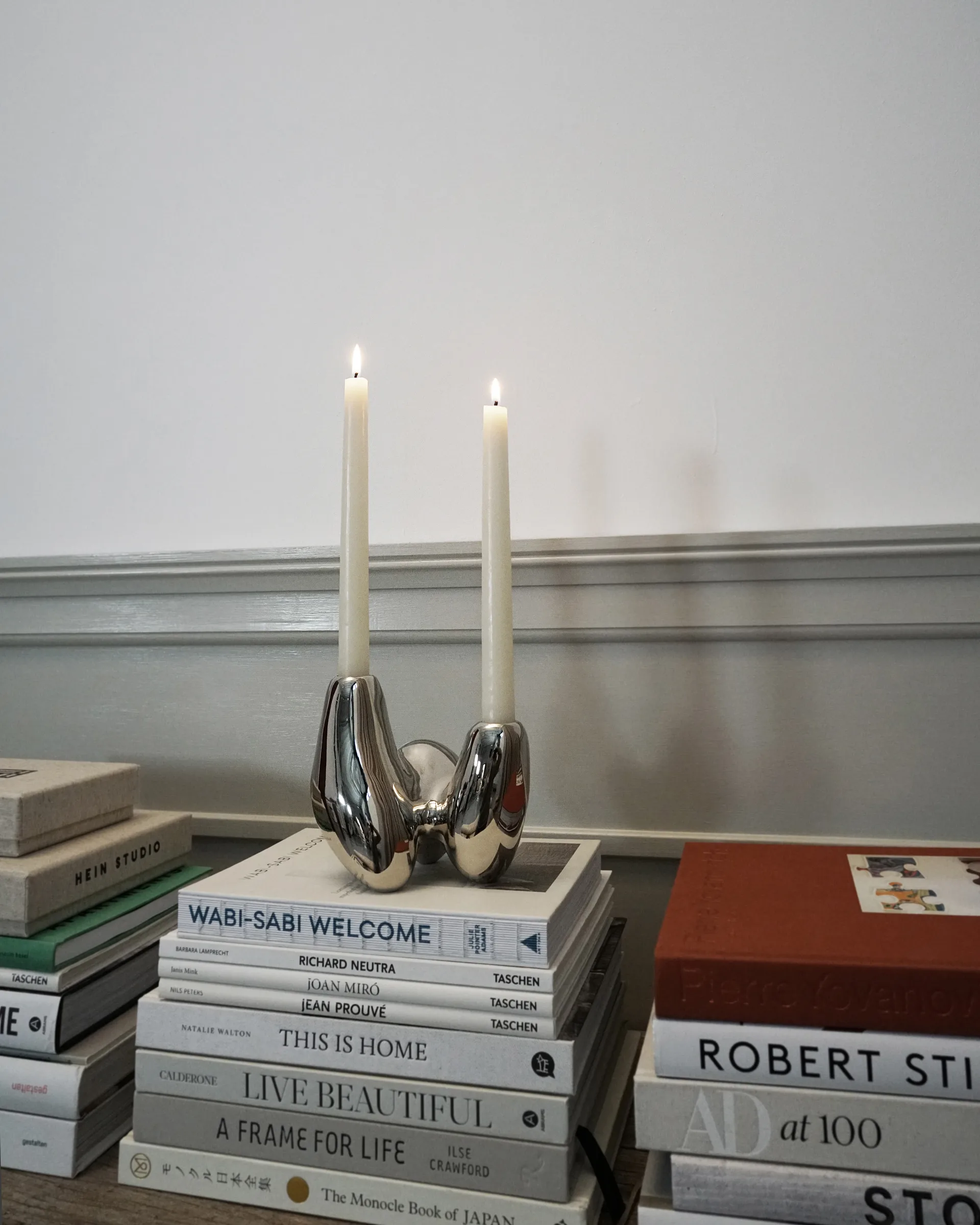 Castiçal Unity , Cromado Hein Studio