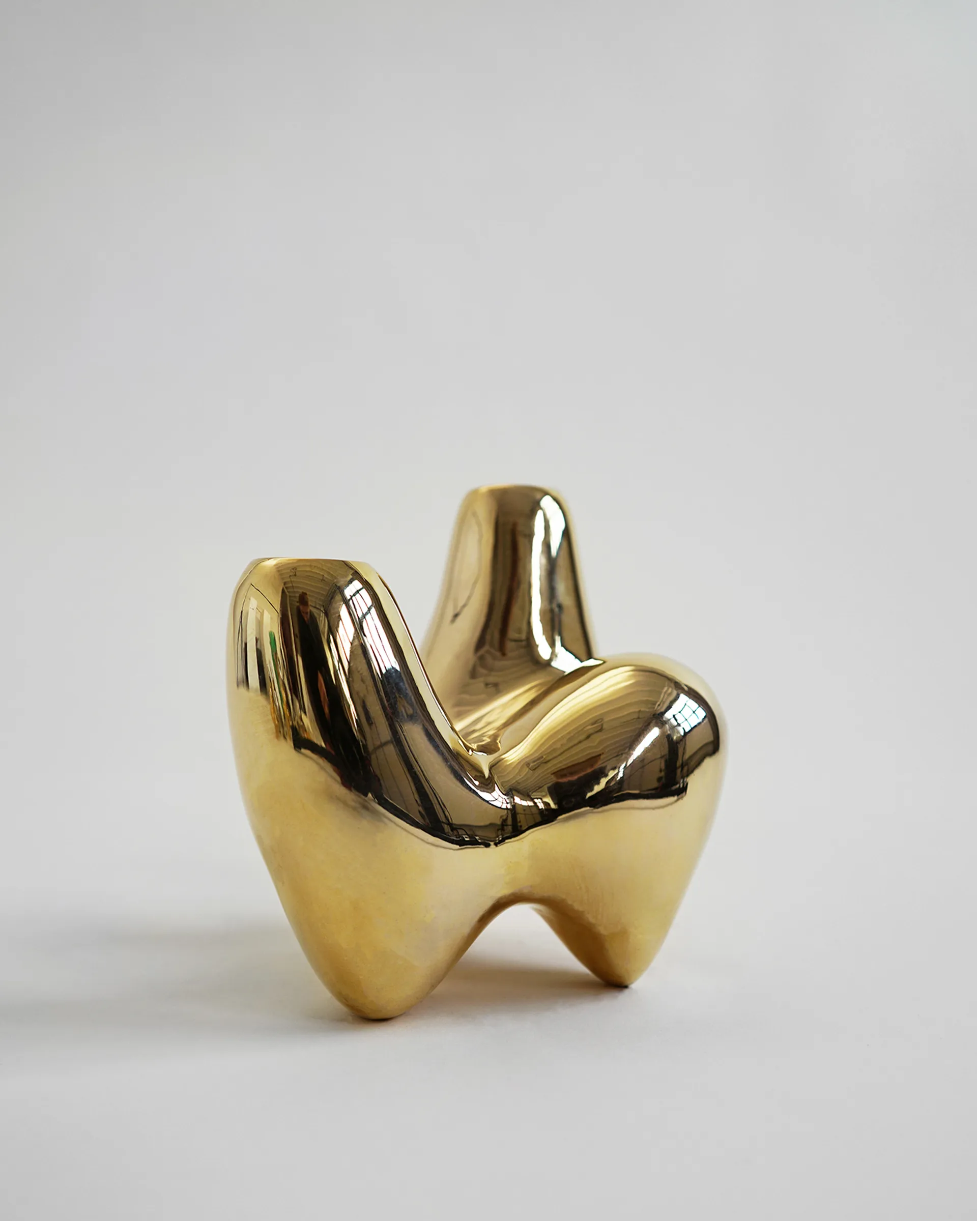 Castiçal Unity , Latão  Hein Studio