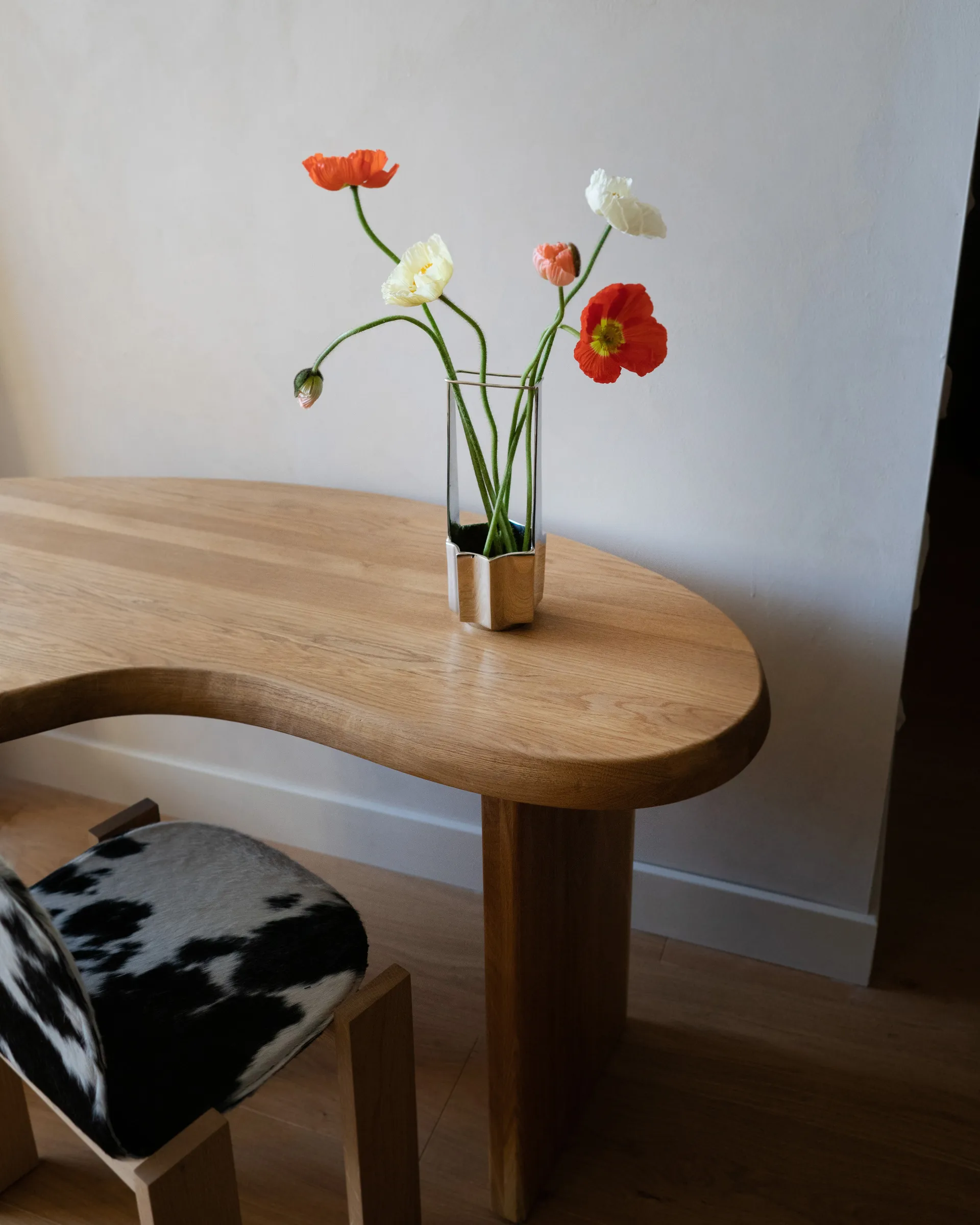 Ikebana vaso 30 cm, Latão Hein Studio
