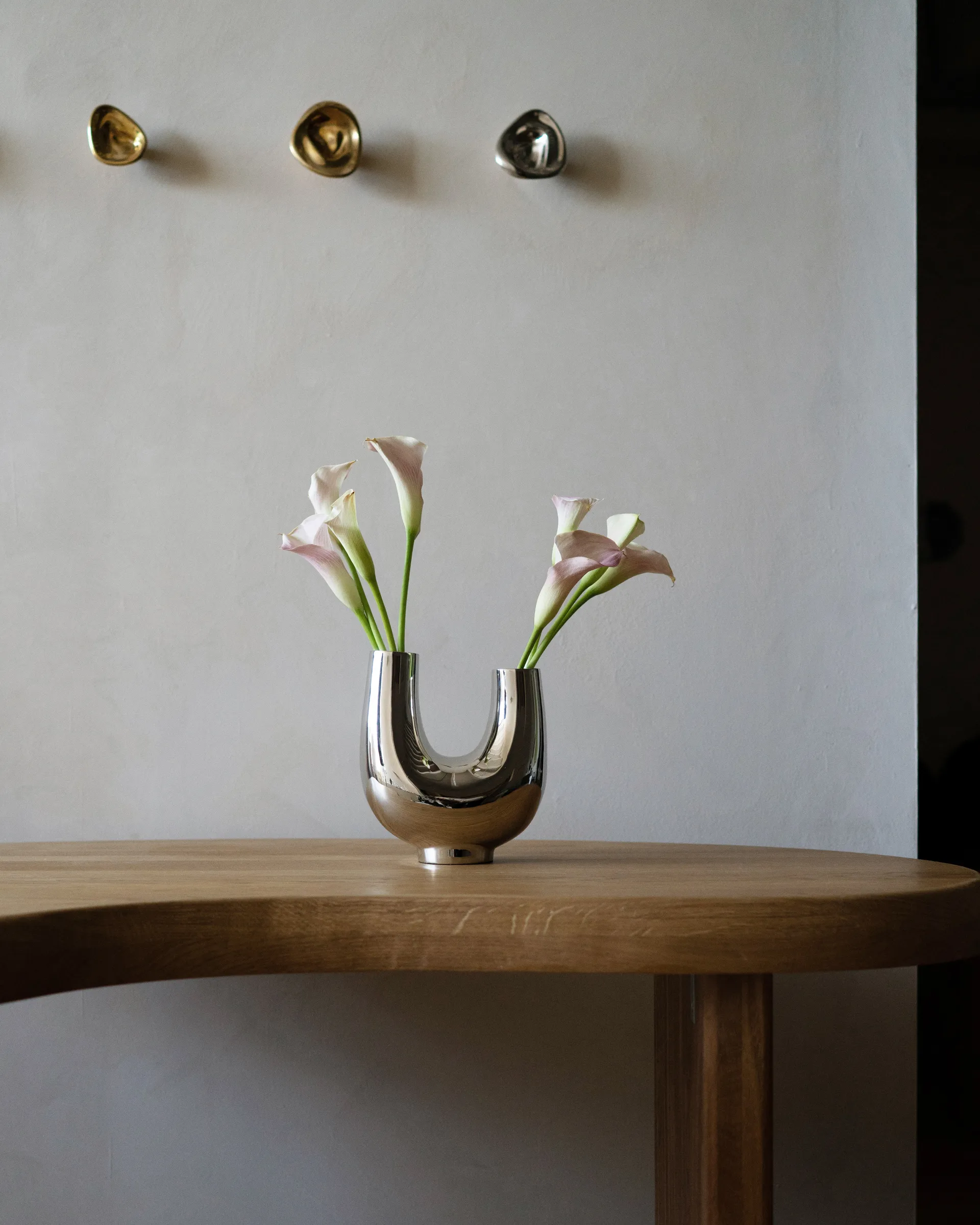 Kenzan vaso, Níquel Hein Studio