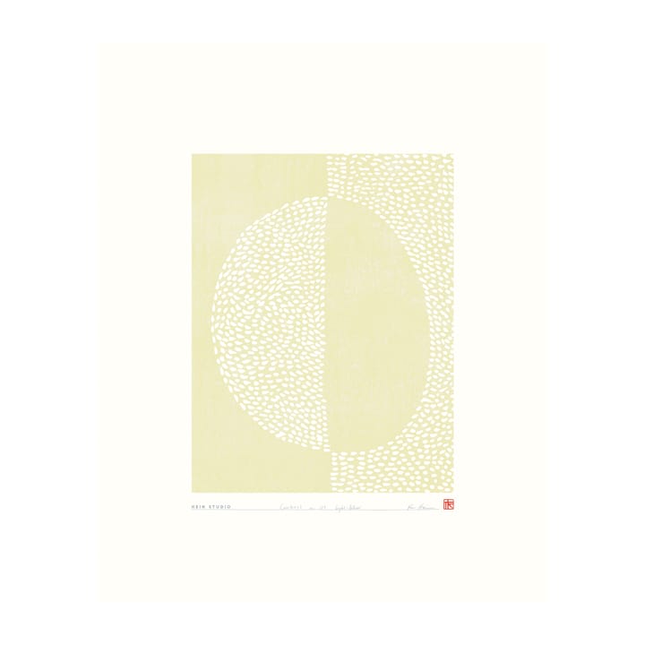 Poster contrast 40x50 cm , No 01  Hein Studio