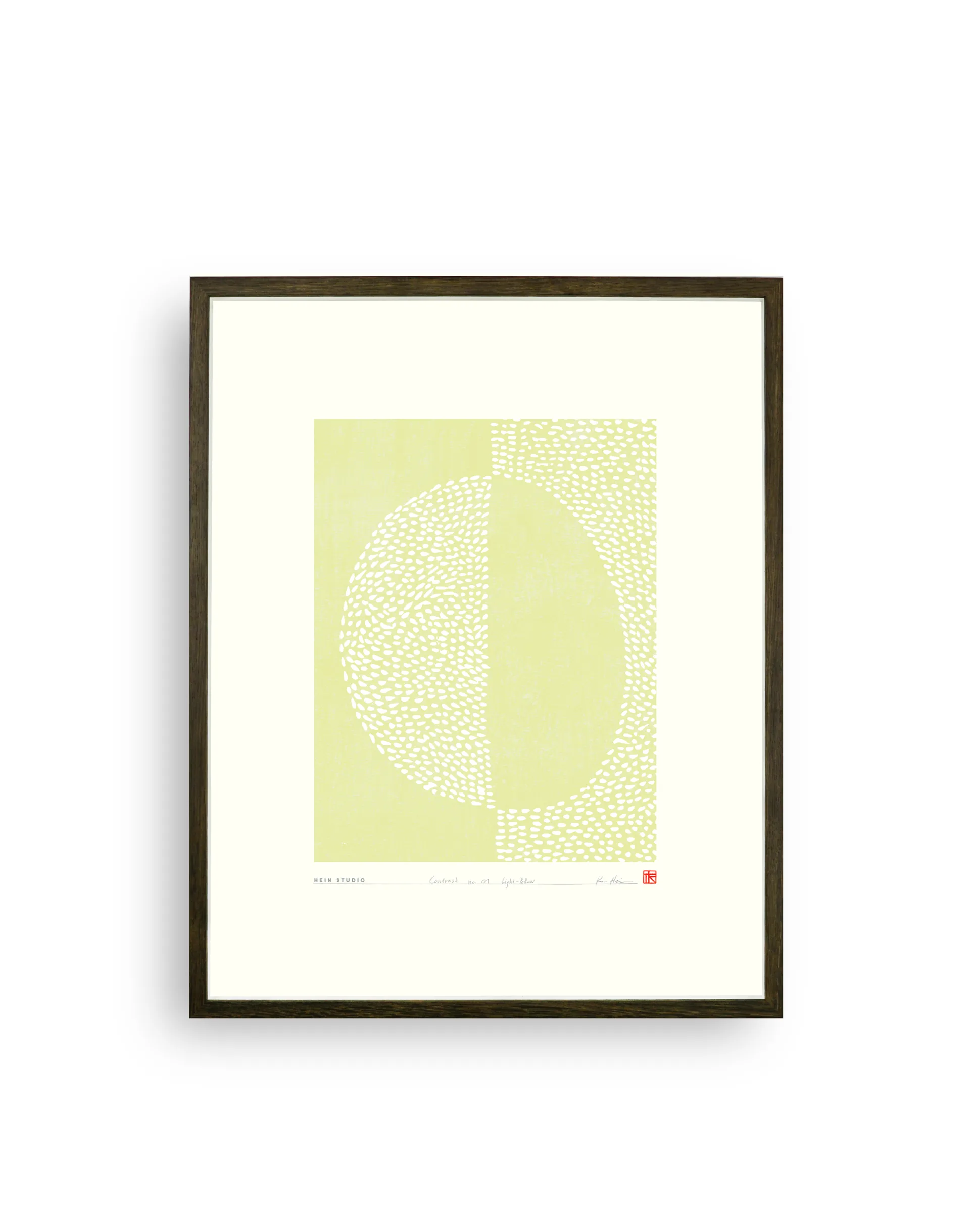 Poster contrast 40x50 cm , No 01  Hein Studio