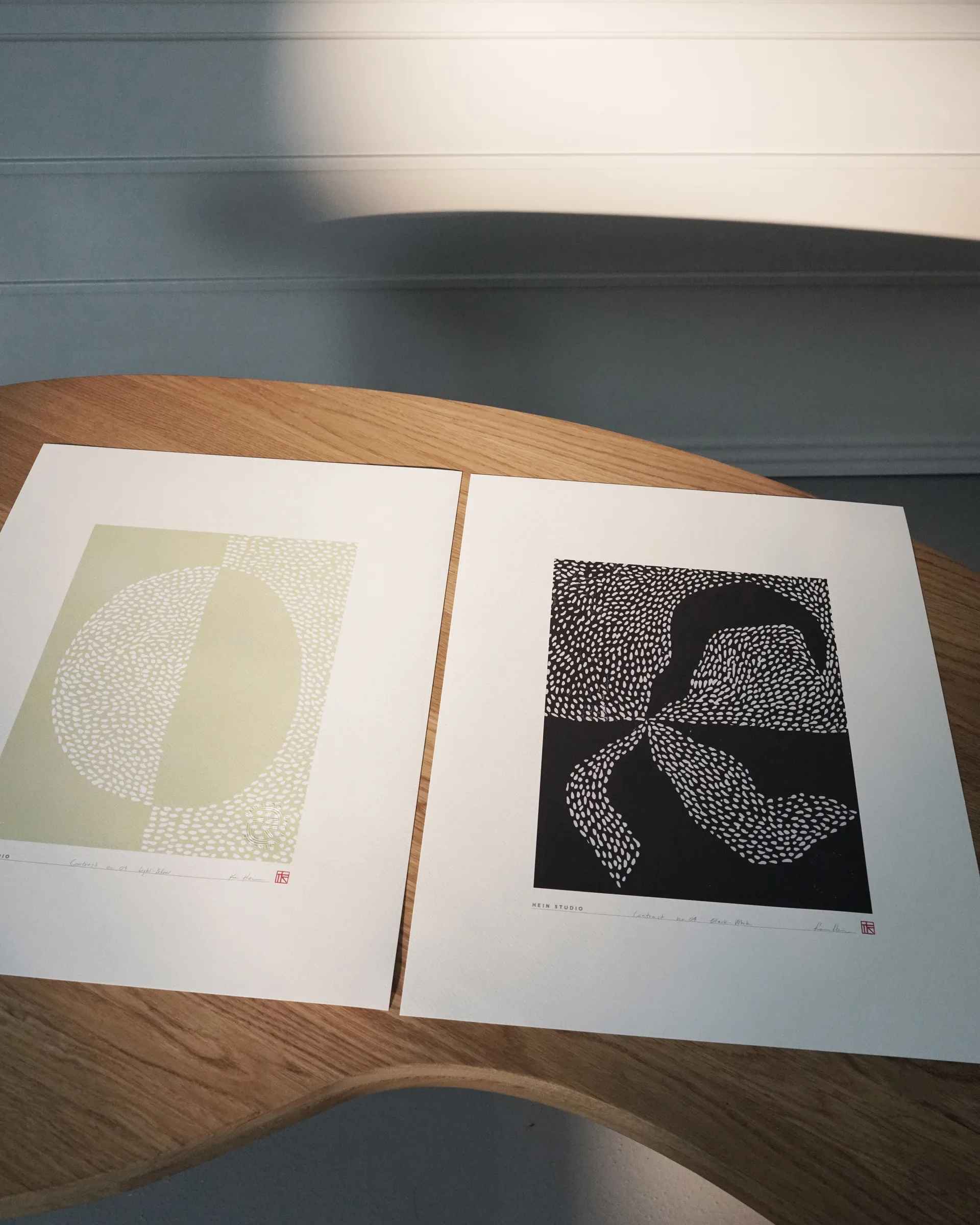 Poster contrast 40x50 cm , No 01  Hein Studio