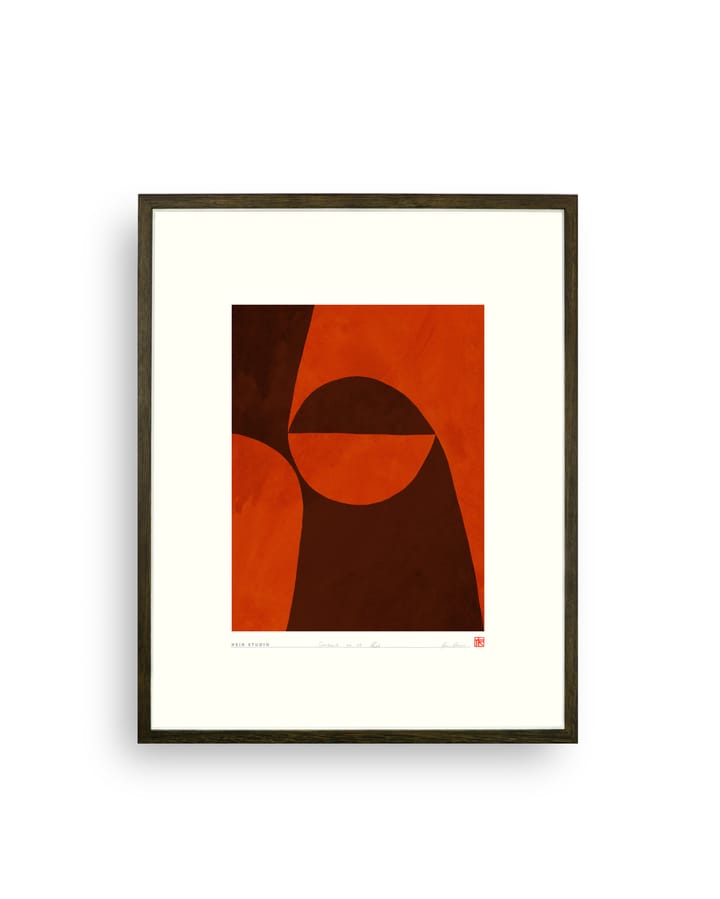 Poster contrast 40x50 cm , No 03  Hein Studio