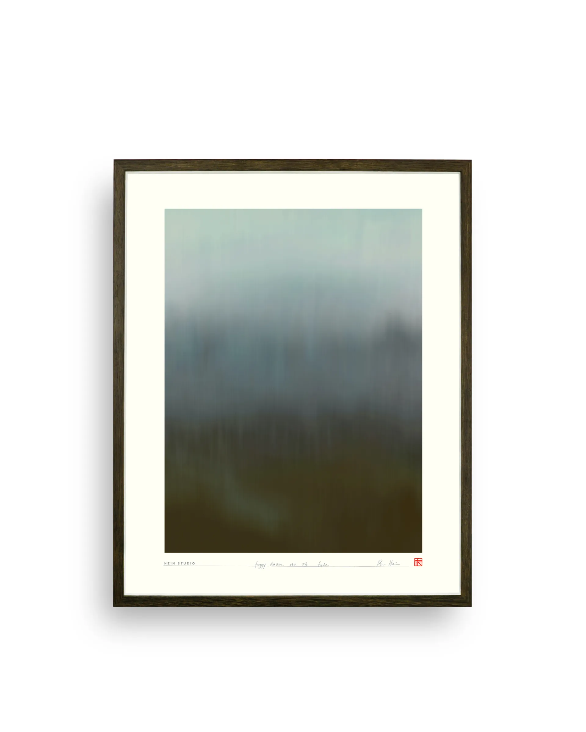 Poster Foggy Dawn 40x50 cm, No 03 Hein Studio