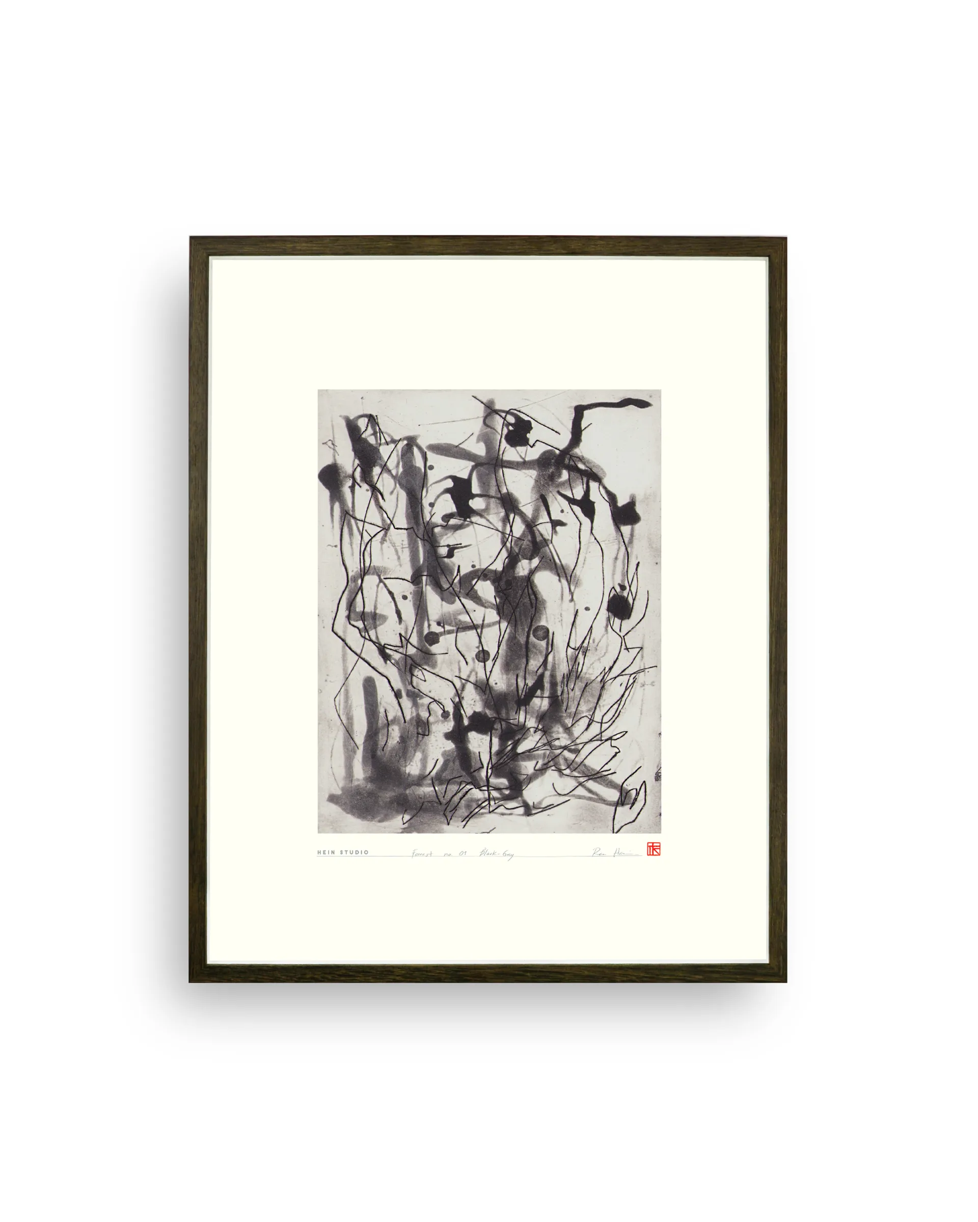 Poster Forrest 40x50 cm , No 01  Hein Studio