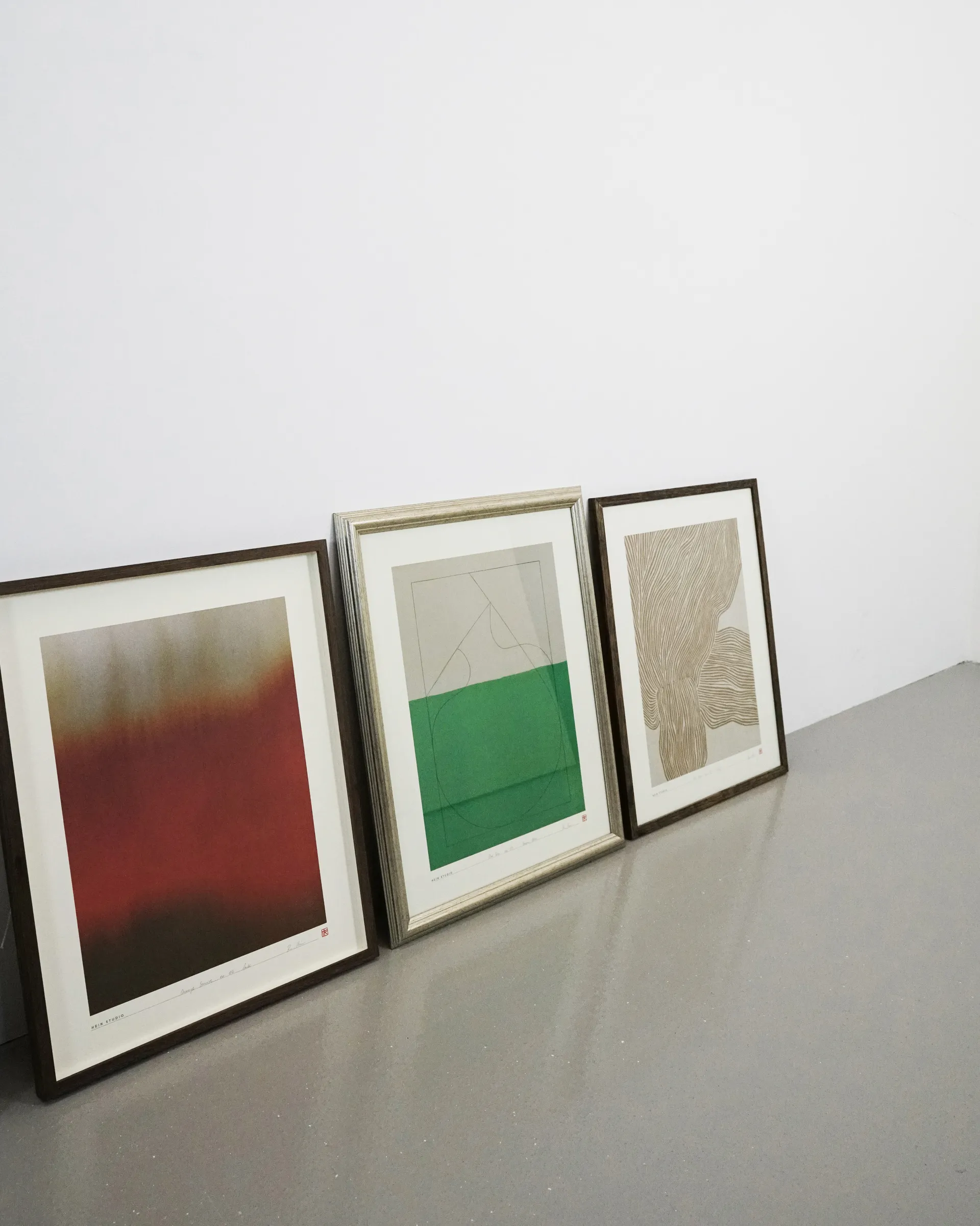 Poster Orange Sunrise 40x50 cm , No 02  Hein Studio