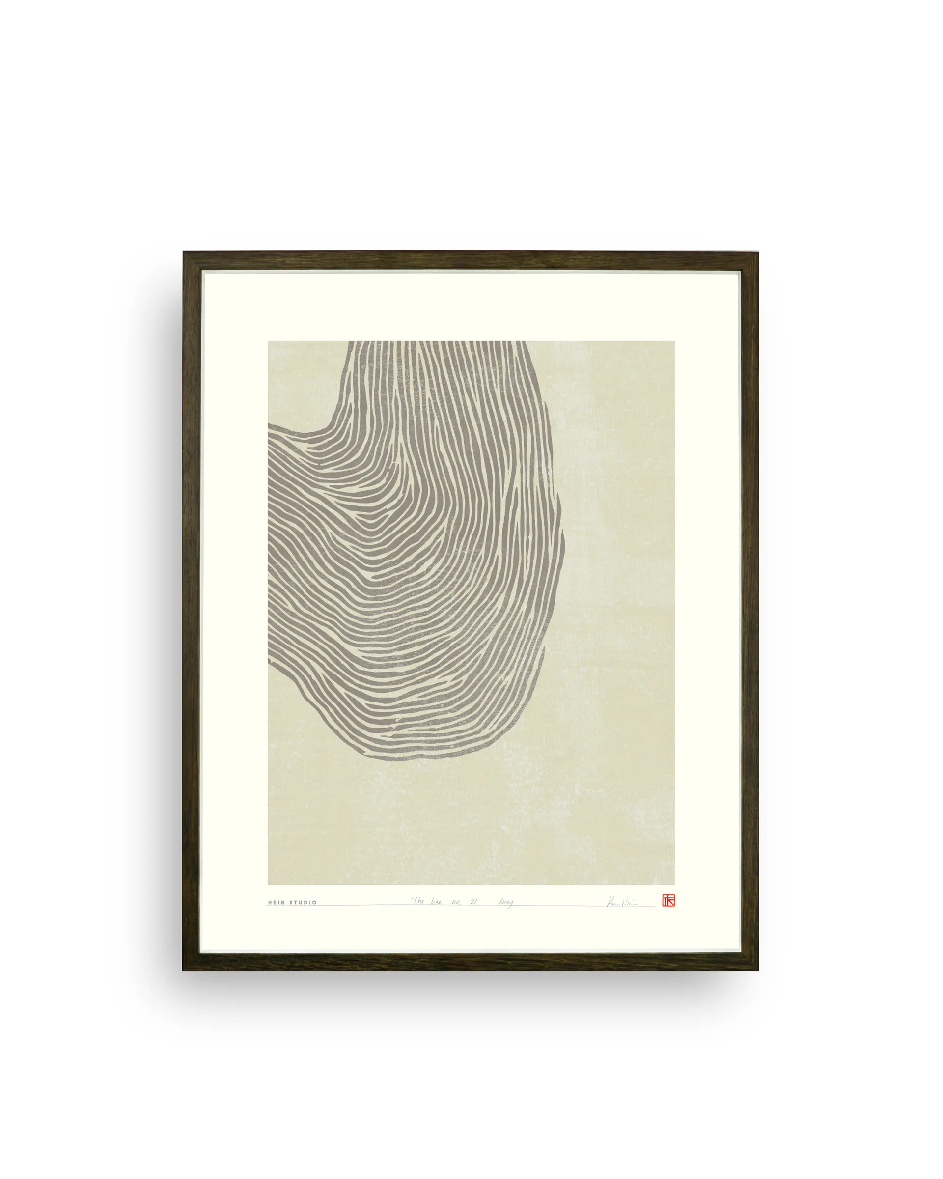 Poster The Line 40x50 cm , No 21  Hein Studio