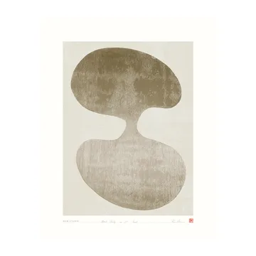 Poster Wood Study 40x50 cm - No 01  - Hein Studio