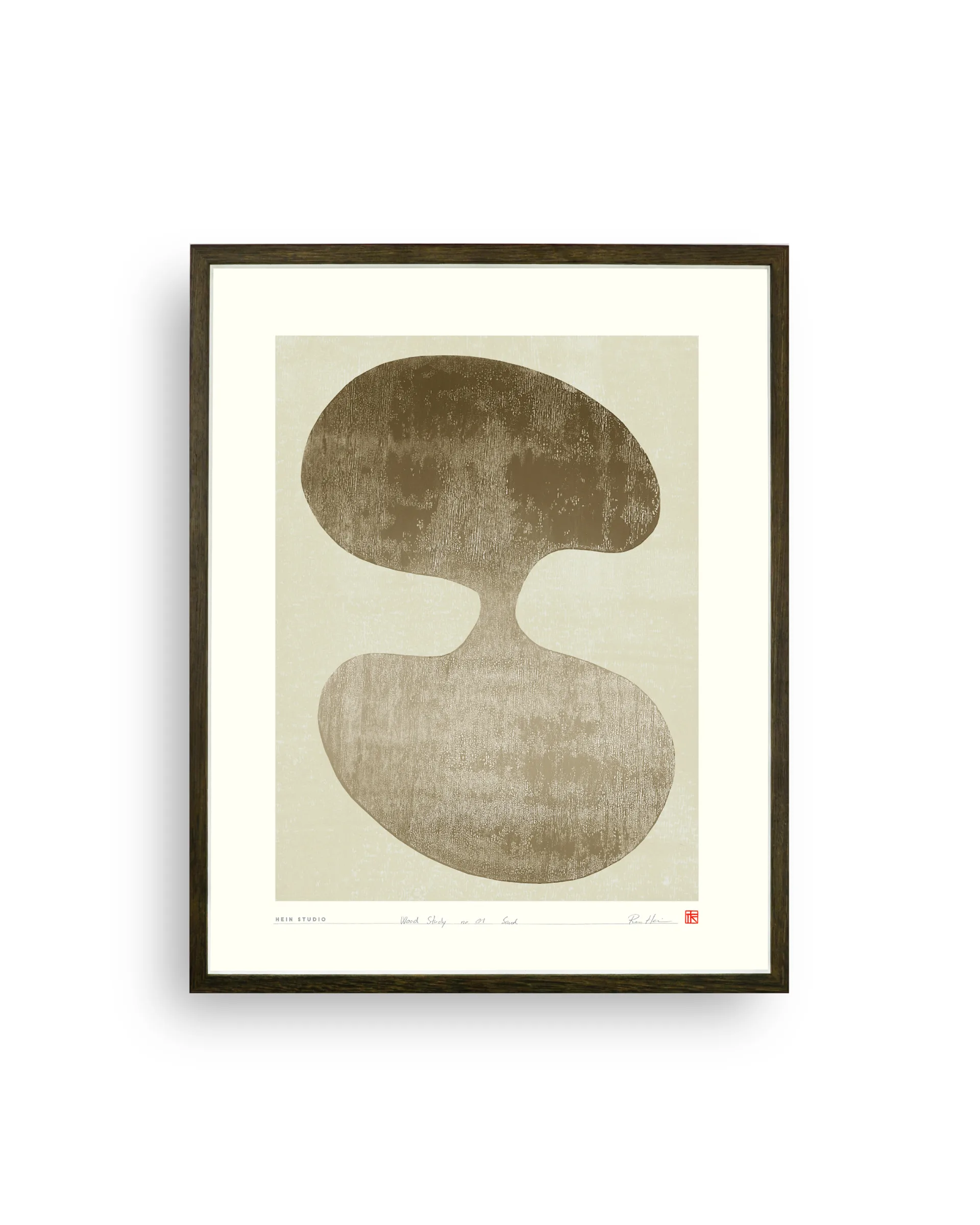 Poster Wood Study 40x50 cm, No 01  Hein Studio
