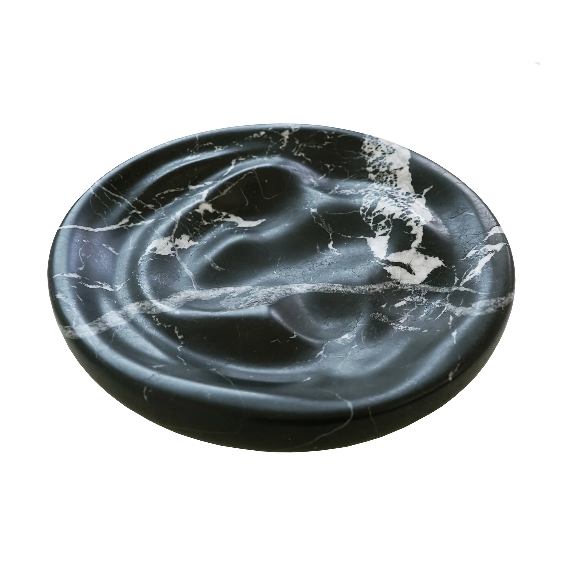 Tigela Ripple Ø30 cm, Mármore preto Hein Studio