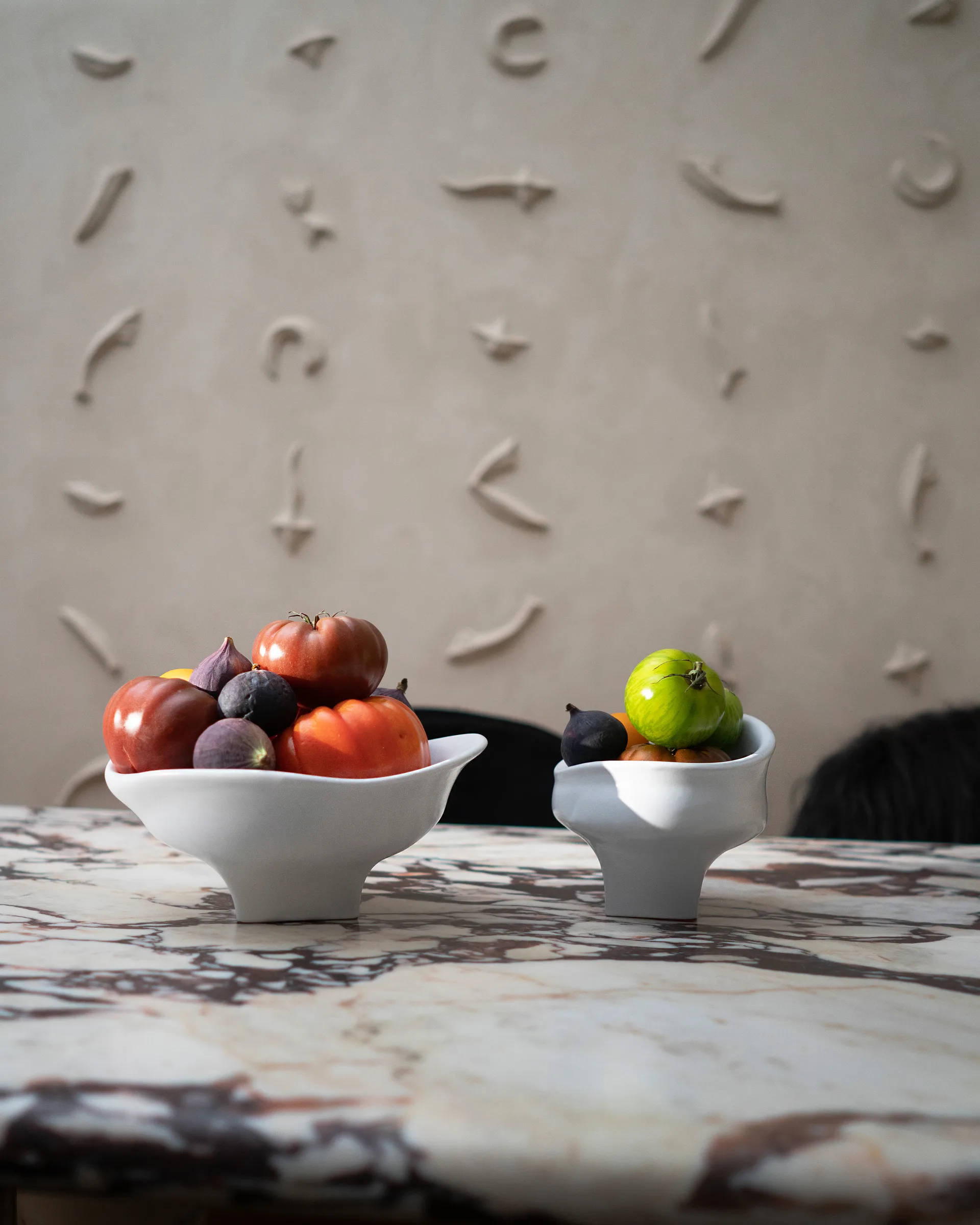 Tiggela Nami large 20x23 cm, White Hein Studio