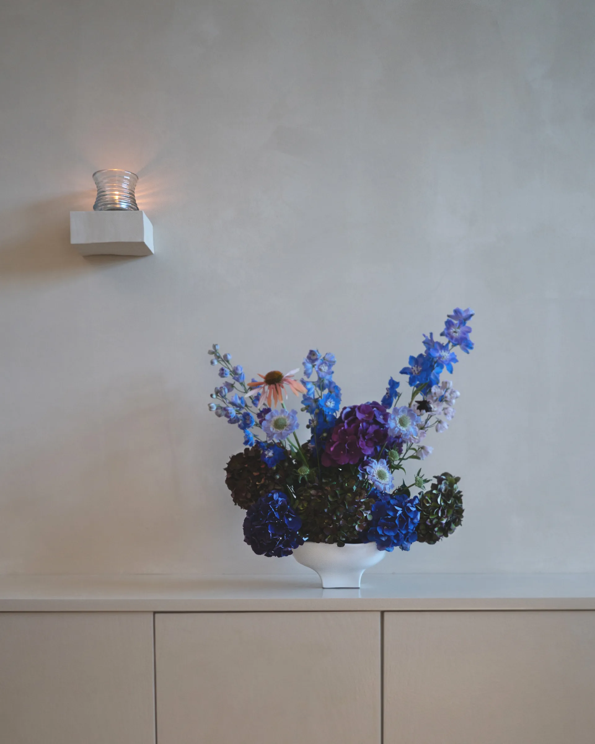 Tiggela Nami large 20x23 cm, White Hein Studio