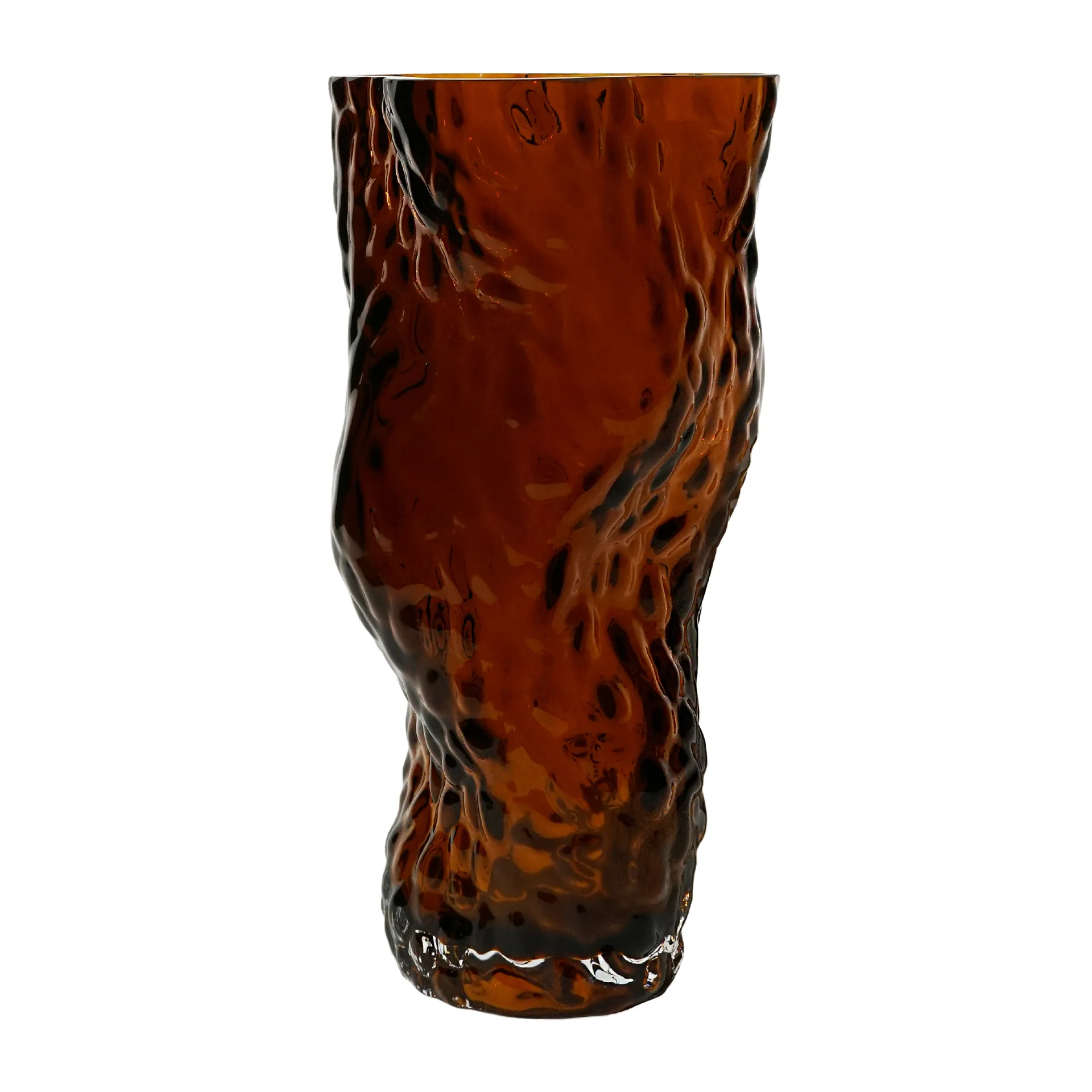 Vaso 30 cm Ostrea Rock , Ferrugem  Hein Studio