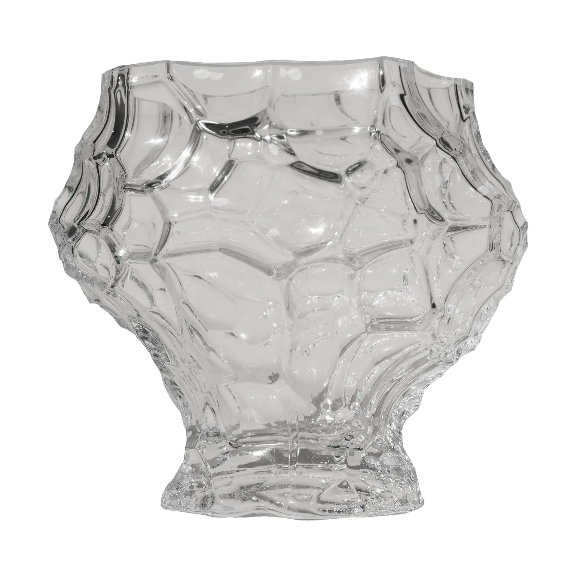 Vaso Canyon medium 18 cm, Clear Hein Studio
