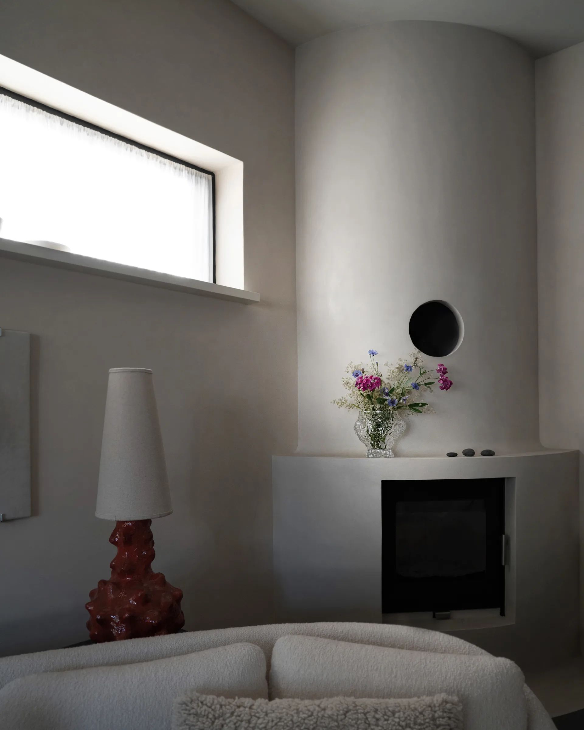 Vaso Canyon medium 18 cm, Clear Hein Studio