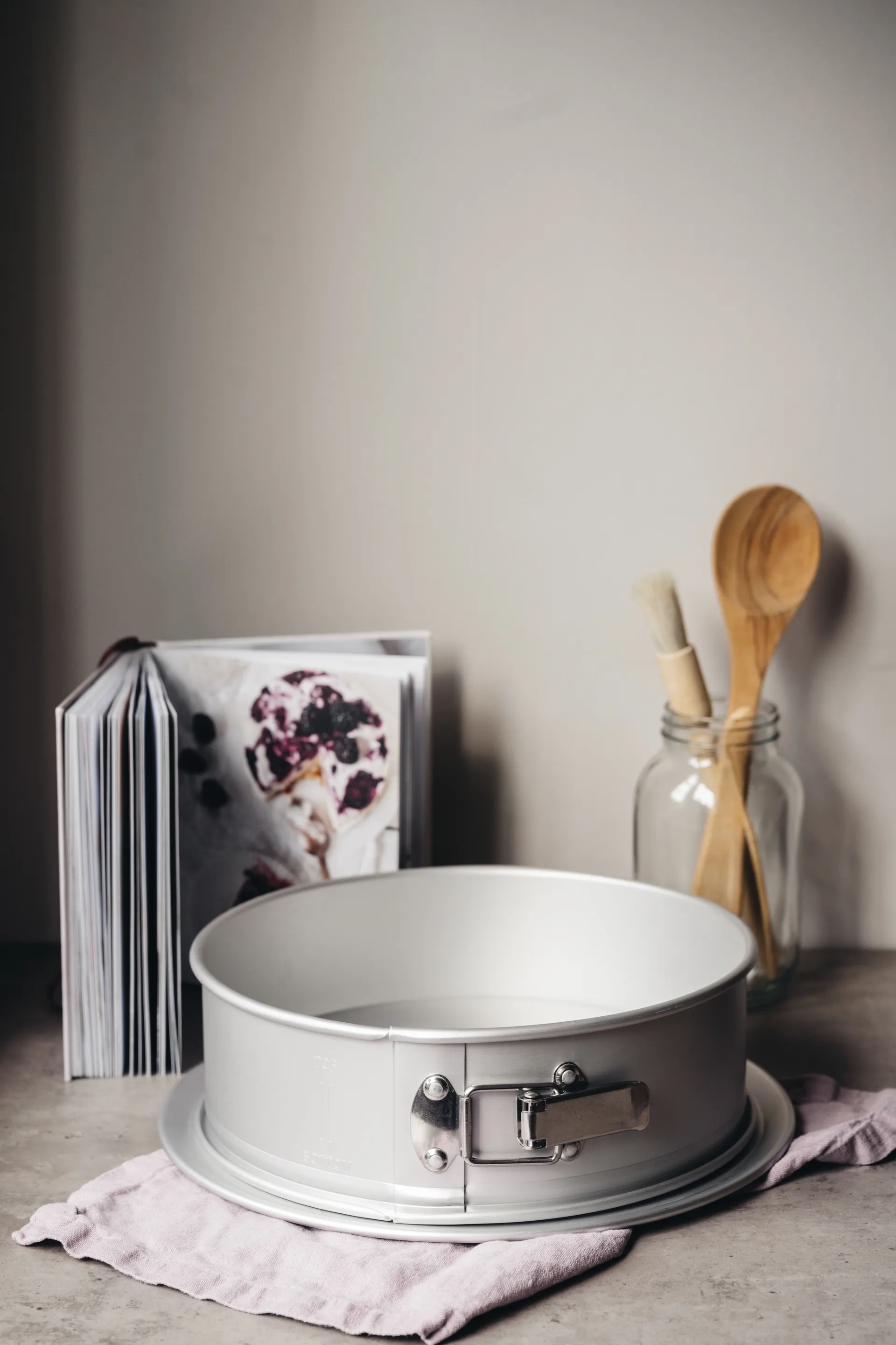 Forma de mola alumínio anodizado , Ø28 cm Heirol