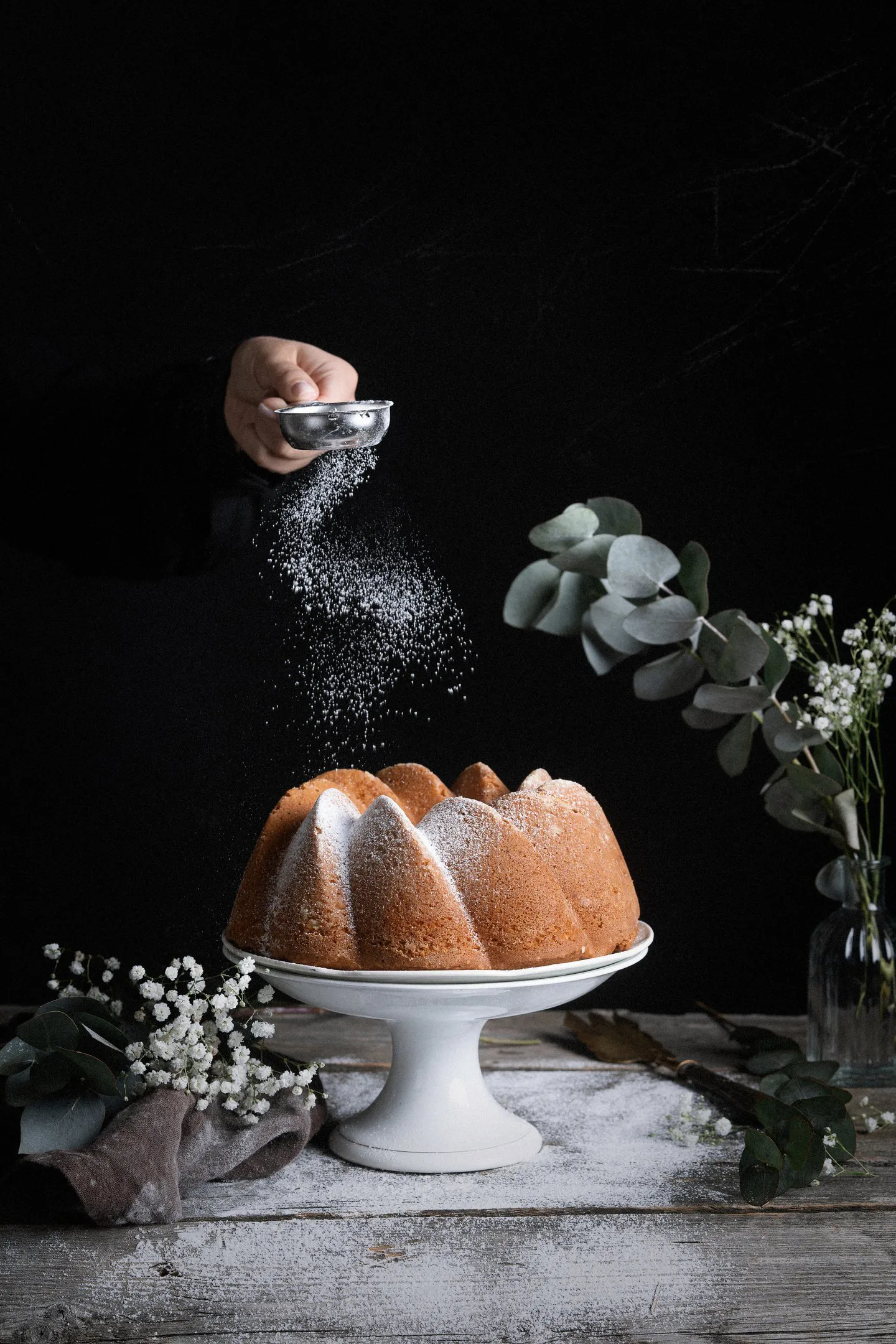 Heirol forma de bolo em alumínio fundido, Girar Heirol