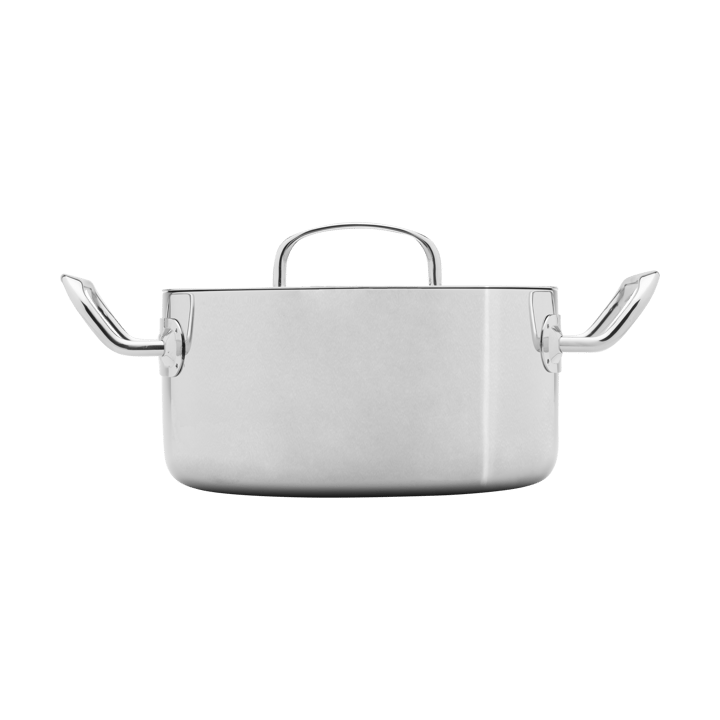 Heirol Steely Classic Triply panela com tampa 3 litros - Aço inoxidável - Heirol