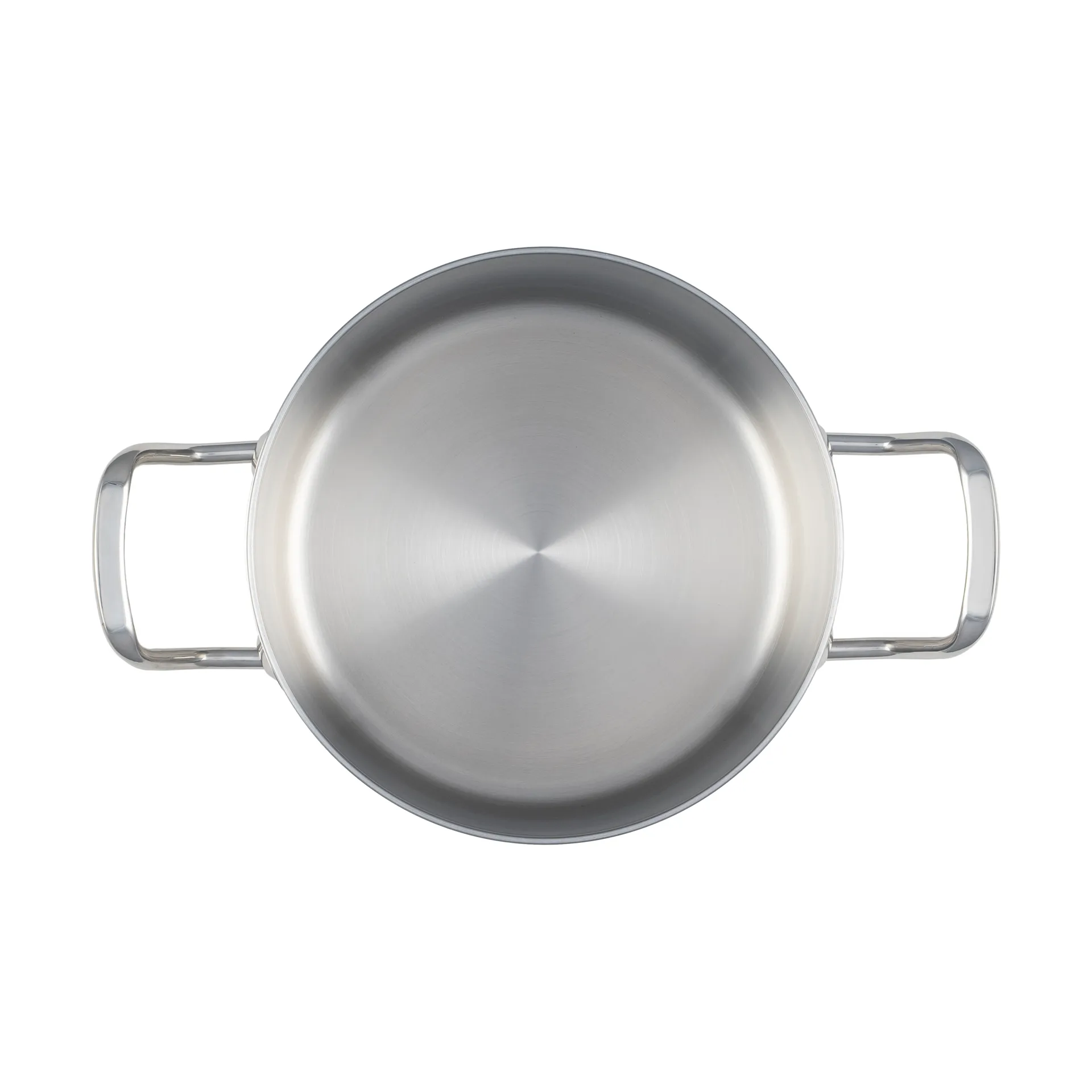 Heirol Steely Classic Triply panela com tampa 3 litros, Aço inoxidável Heirol