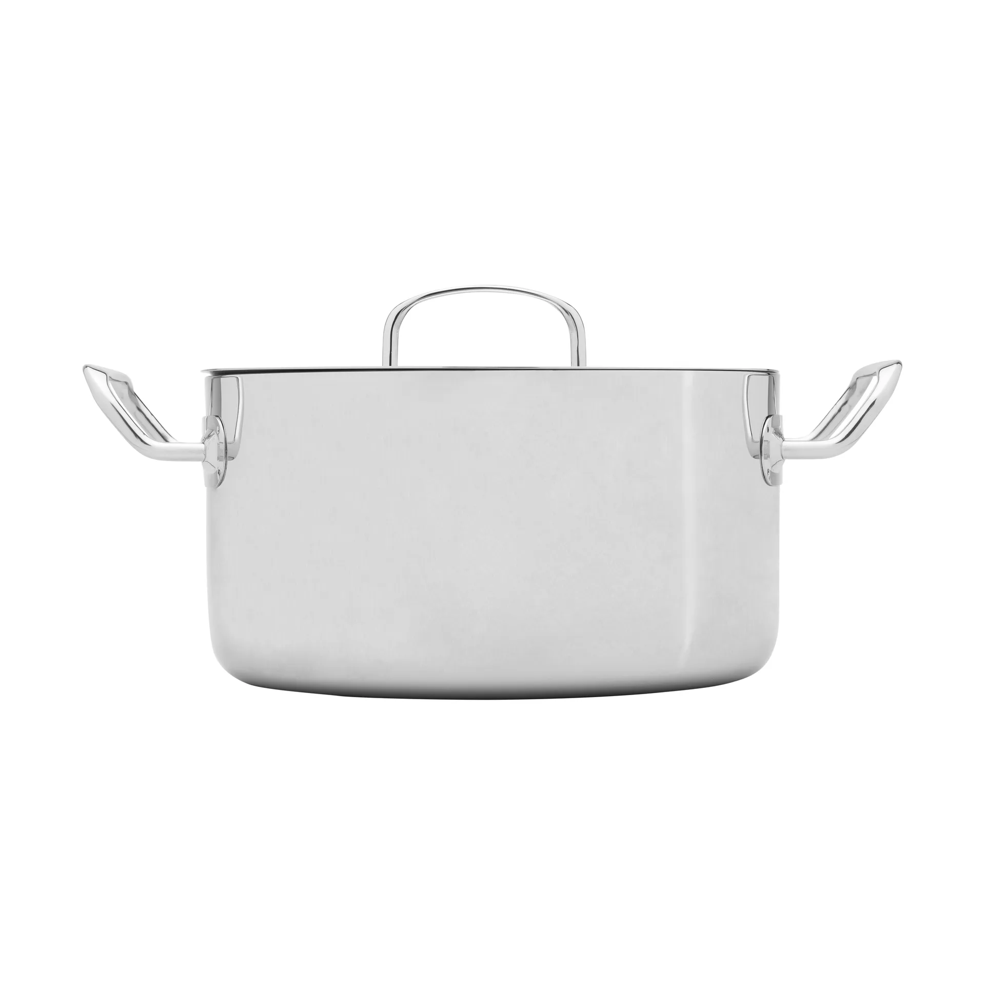 Heirol Steely Classic Triply panela com tampa 5,5 litros, Aço inoxidável Heirol