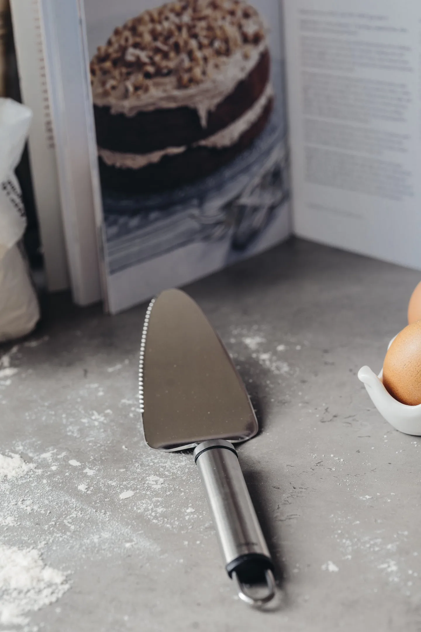 Heirol Steely espátula de bolo, Aço inoxidável Heirol