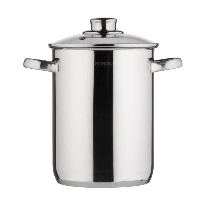 Heirol Steely panela para espargos com cesto interior - 4 litros - Heirol