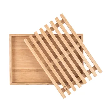 Heirol tábua de cortar pão - Carvalho-35,5x24,5 cm - Heirol