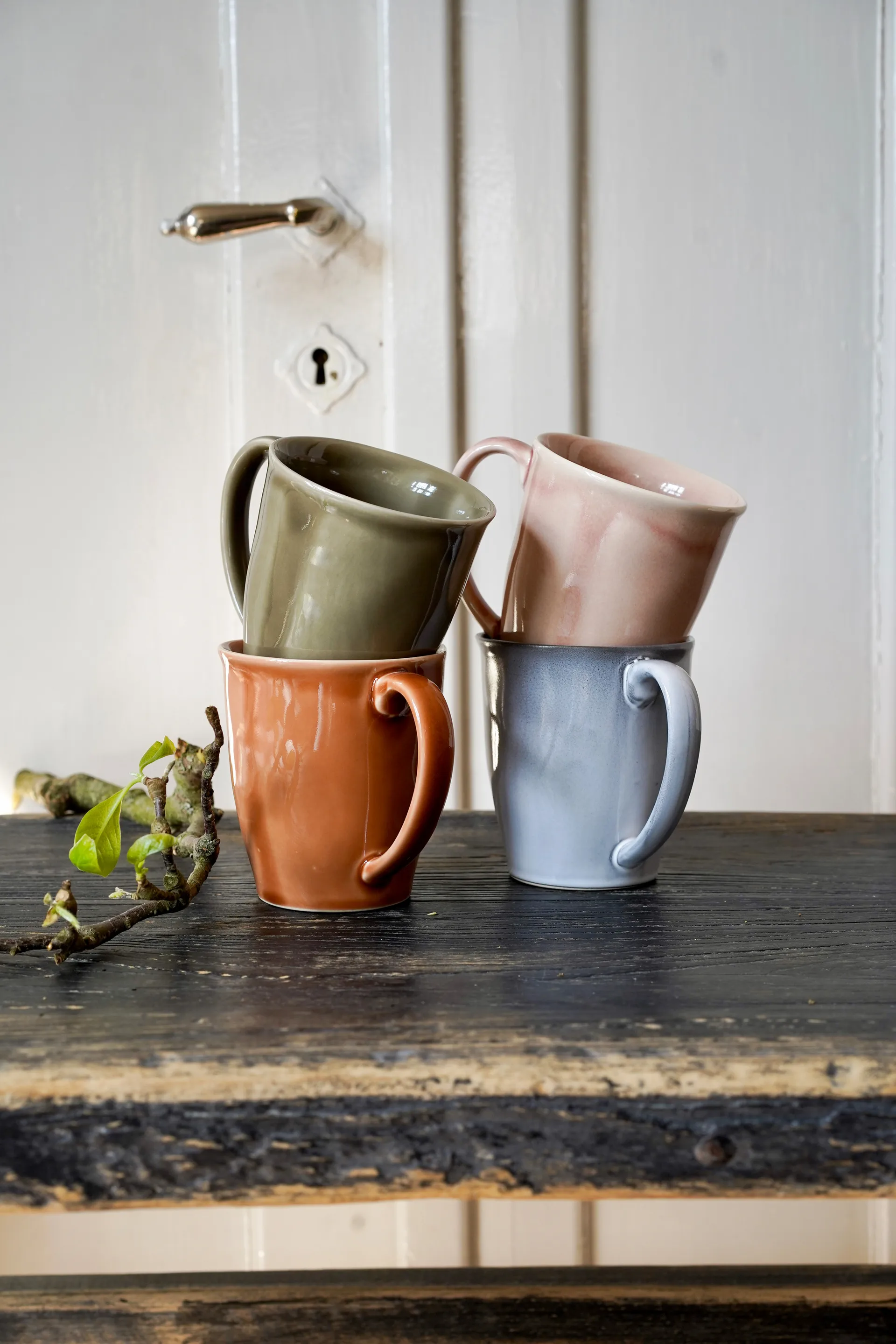 Heirol x Nosse Edge xícara com alça 35 cl, Dourado Heirol