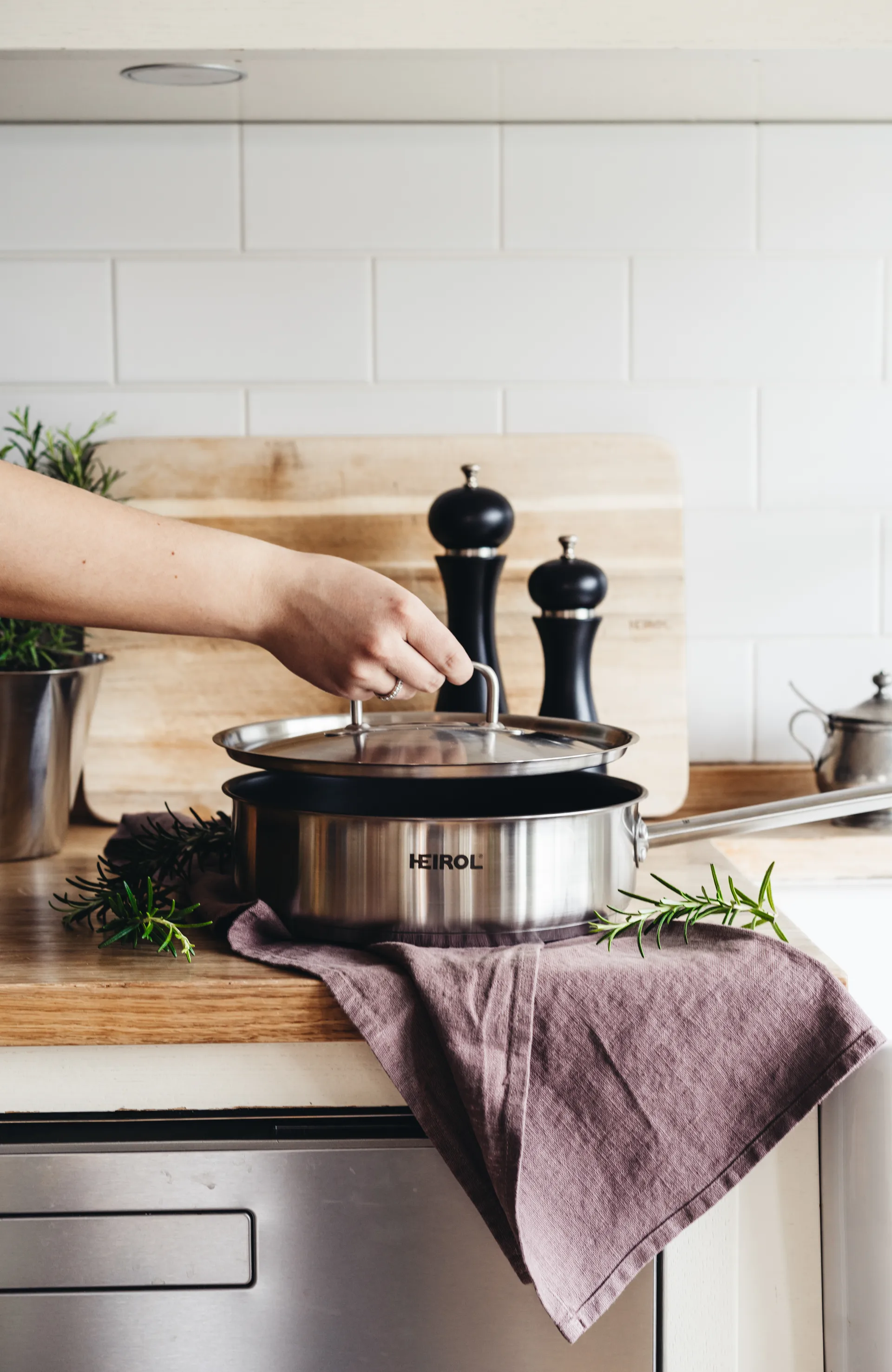 Panela com tampa Heirol Cerasafe, 3 L Heirol