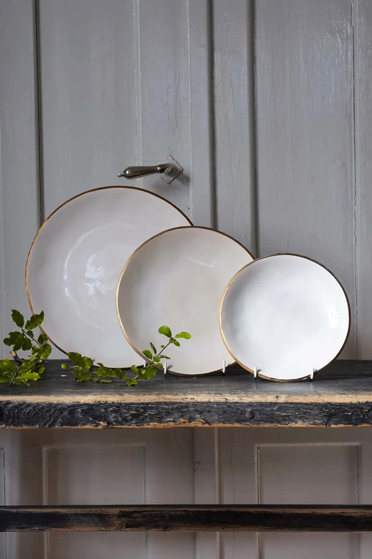 Prato Heirol x Nosse Edge Ø23 cm, Branco Heirol