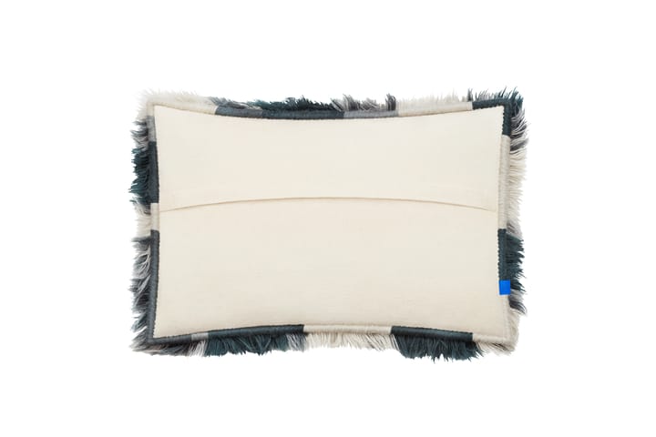 Almofada Monster Large 40x60 cm, Dark teal-off white Hem