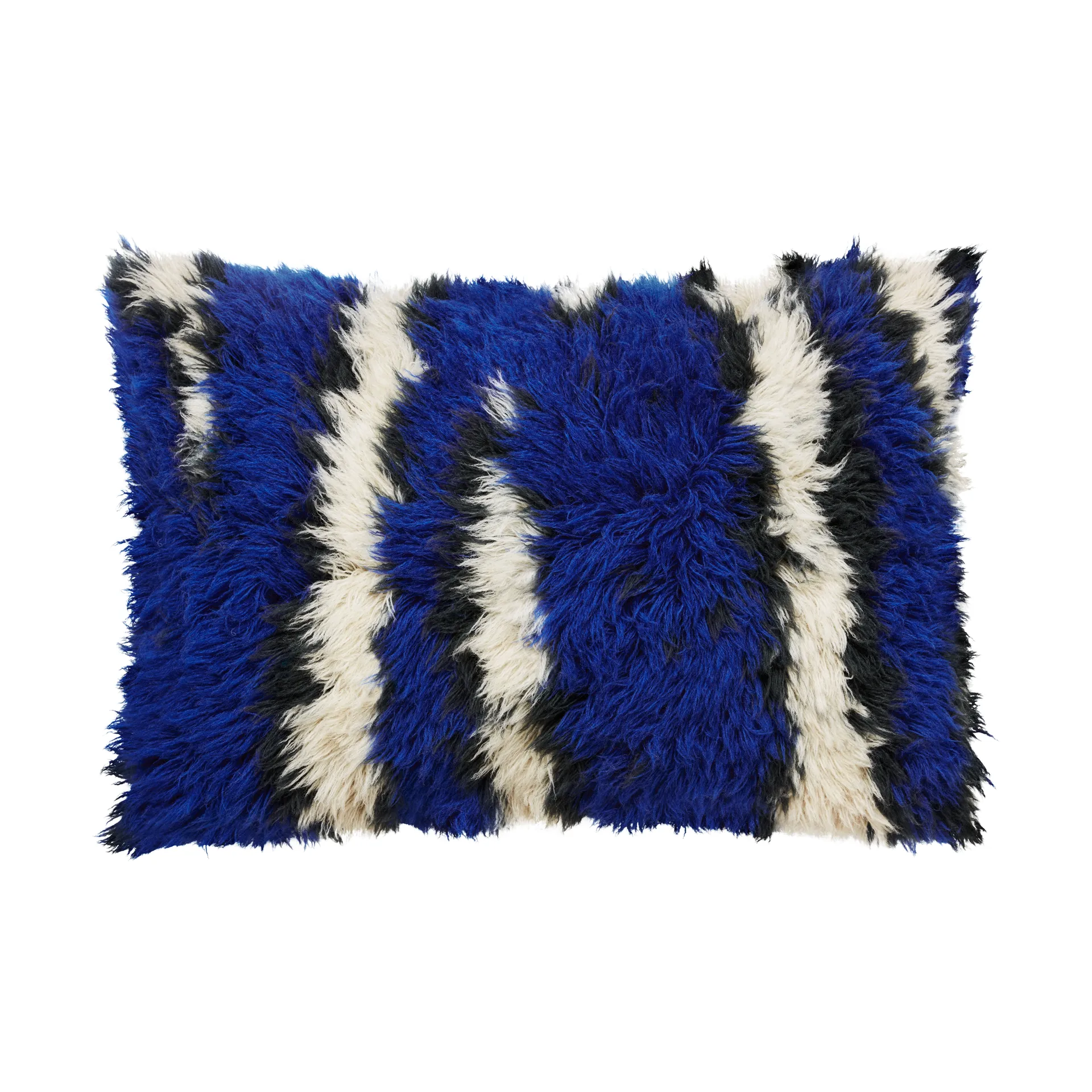Almofada Monster Large 40x60 cm, Ultramarine blue-off white Hem